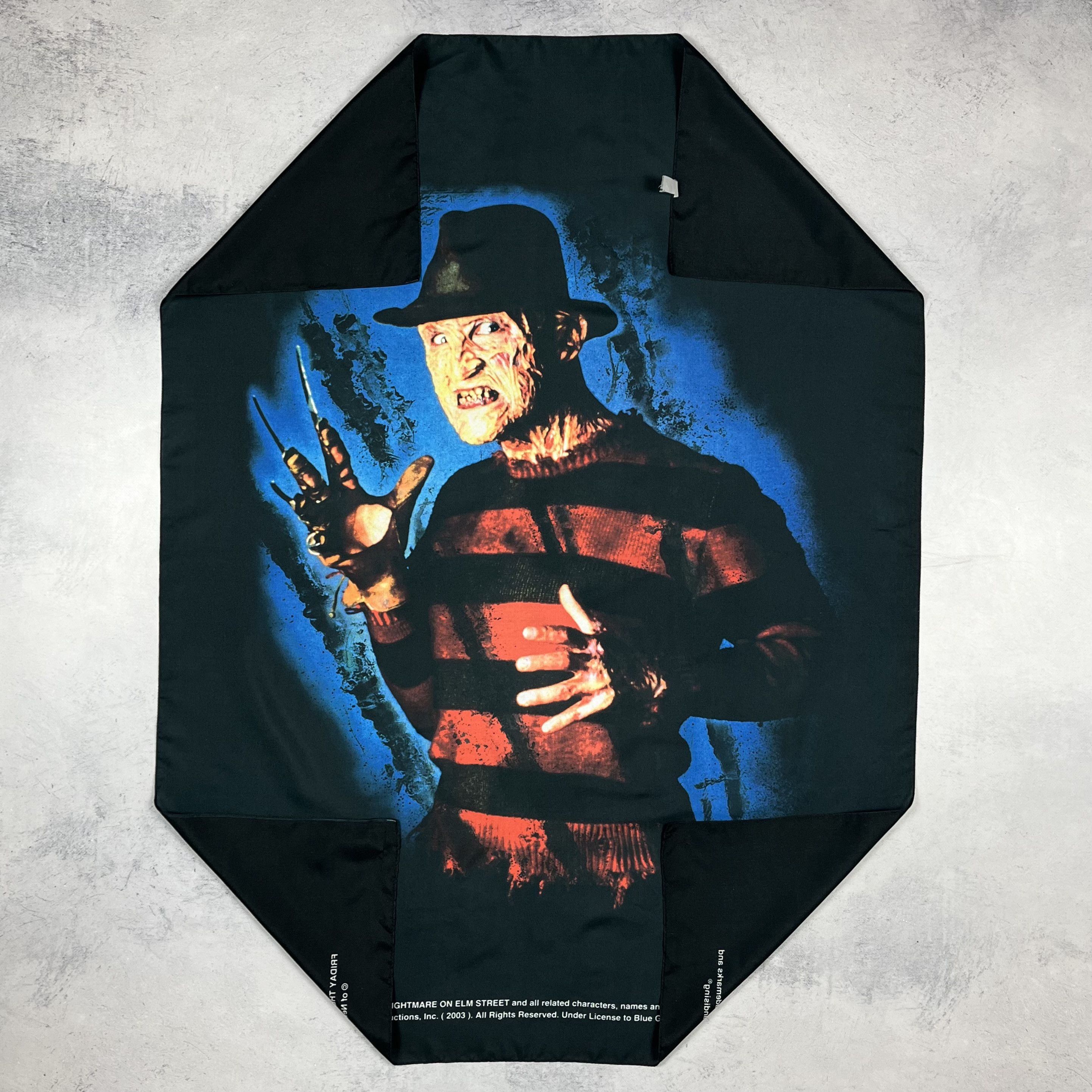 Expert Horror Vintage A Nightmare On Elm Street Flag Tapestry Poster 2003 Size ONE SIZE - 10 Thumbnail