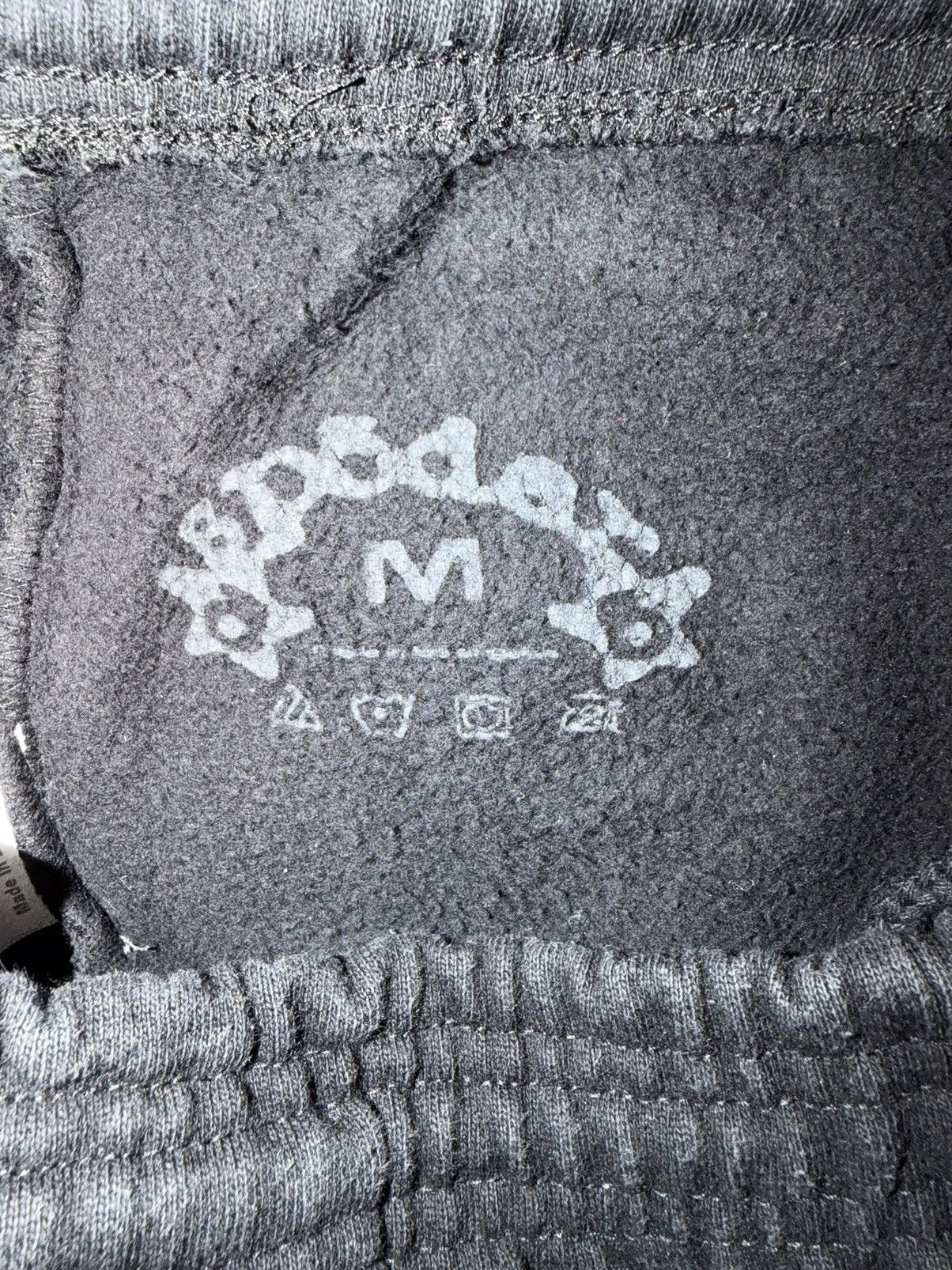 Sp5der Sp5der OG Web Sweatpants ‘Black’ Size US 32 / EU 48 - 3 Thumbnail