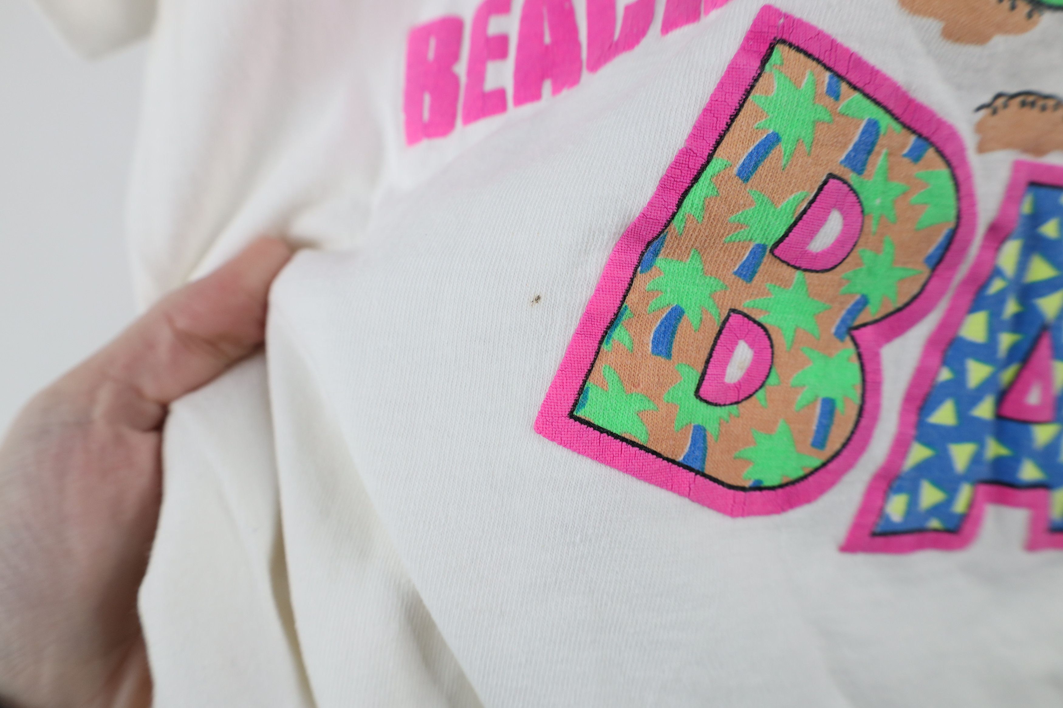 Vintage Vintage 90s Streetwear Bay Beach Club Short Sleeve T-Shirt Size M / US 6-8 / IT 42-44 - 6 Thumbnail