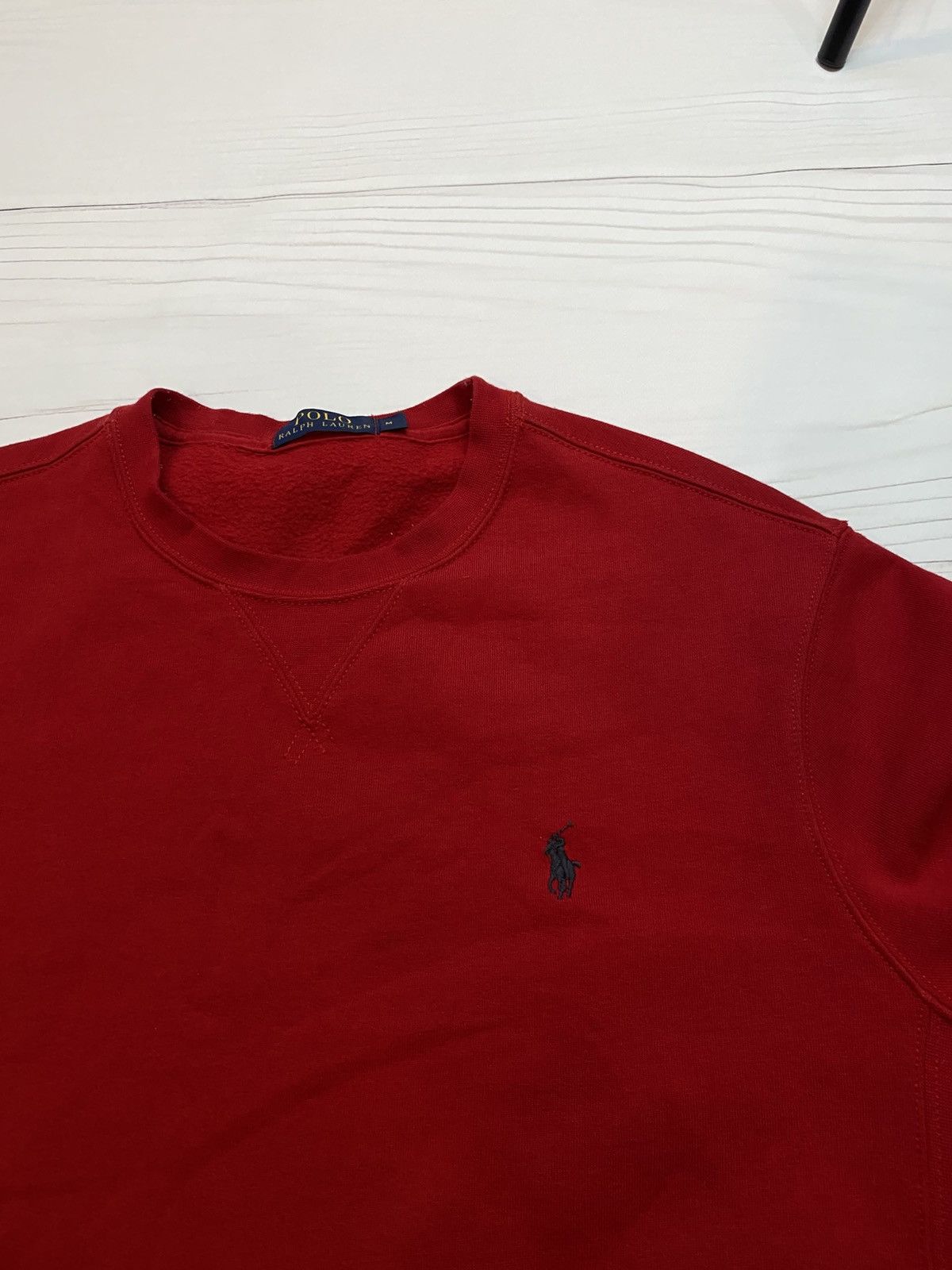 Polo Ralph Lauren Vintage Polo Ralph Lauren y2k sweatshirt Red Colour Size M Size US M / EU 48-50 / 2 - 6 Thumbnail