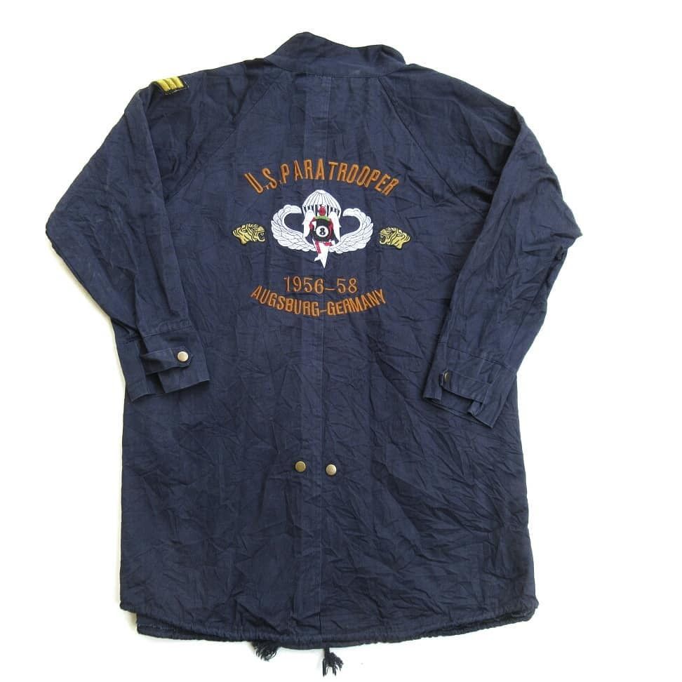 Aeronautica Militare Parka Fishtaill repro U.S Para Trooper Size L Navy Blue Size US L / EU 52-54 / 3 - 1 Thumbnail