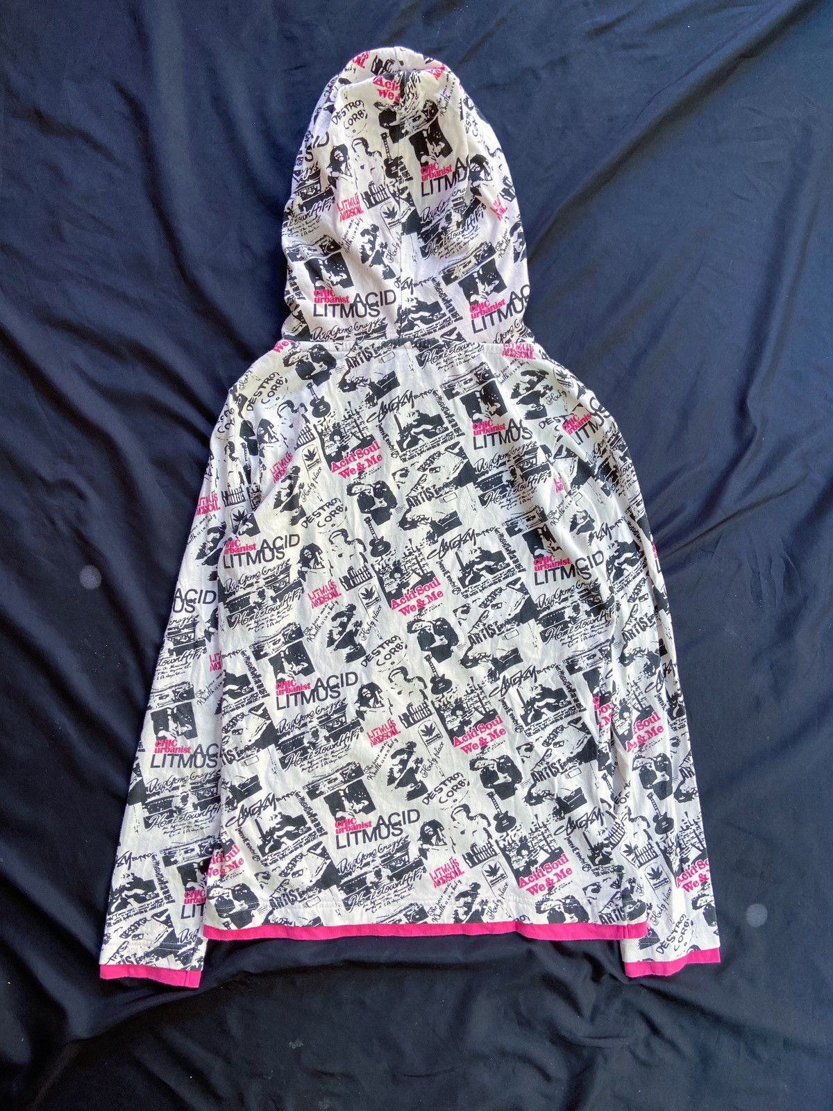20471120 DOUBLE LAYER CHIC URBANIST ACID LITMUS HOODIE STYLE Size US S / EU 44-46 / 1 - 2 Thumbnail