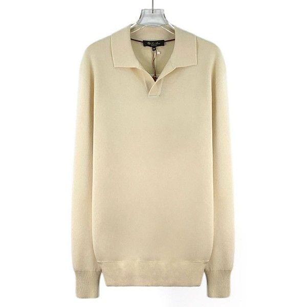 Loro Piana Loro Piana Virgin Wool Polo Sweater Size XL Size US XL / EU 56 / 4 - 1 Thumbnail