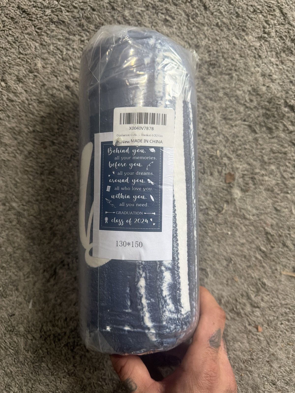 Hypebeast Graduation Class Of 2024 Blanket Size ONE SIZE - 1 Thumbnail