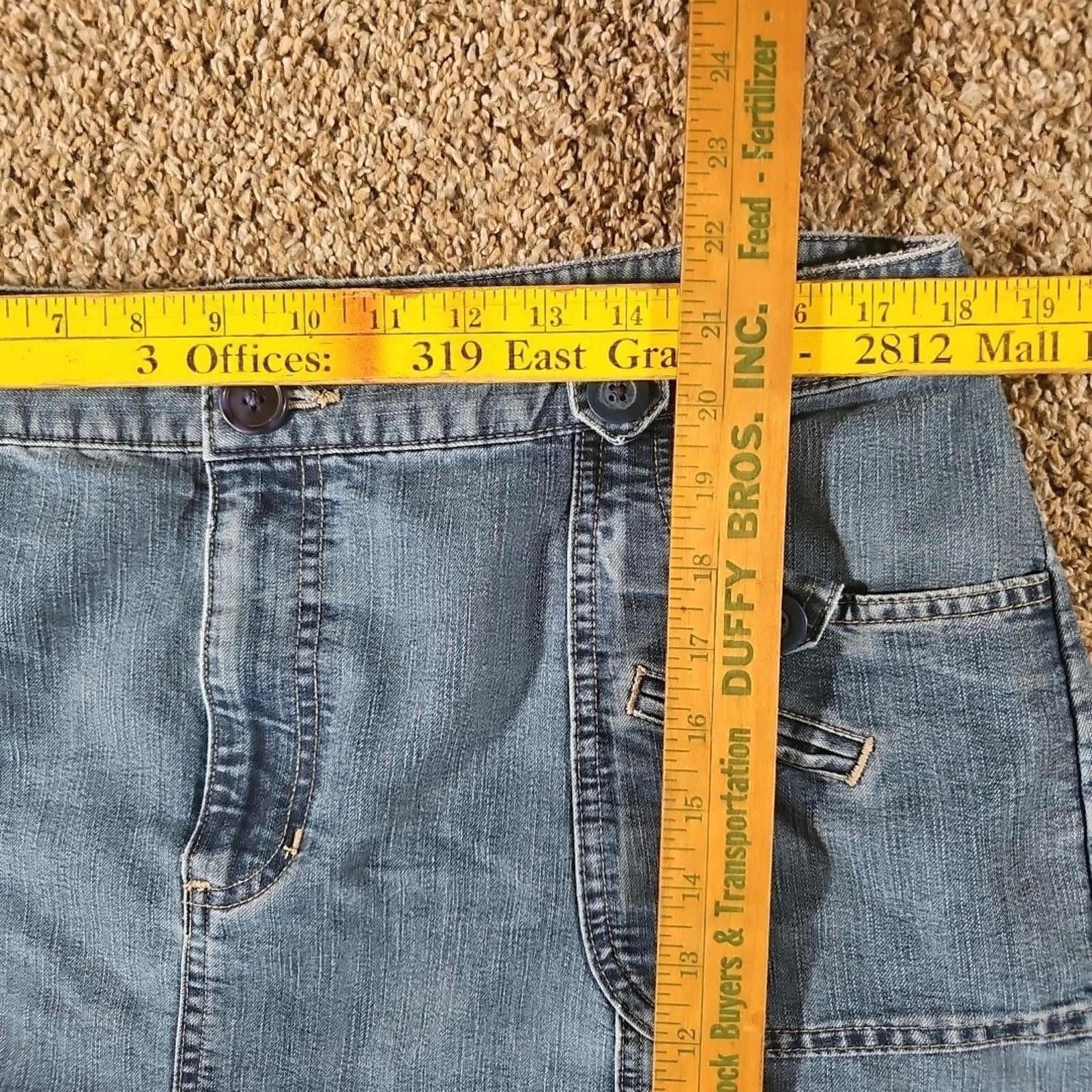 Cherokee Cherokee Brand Sz 16 Denim Jean Skirt Size 38" / US 16 / IT 52 - 5 Thumbnail
