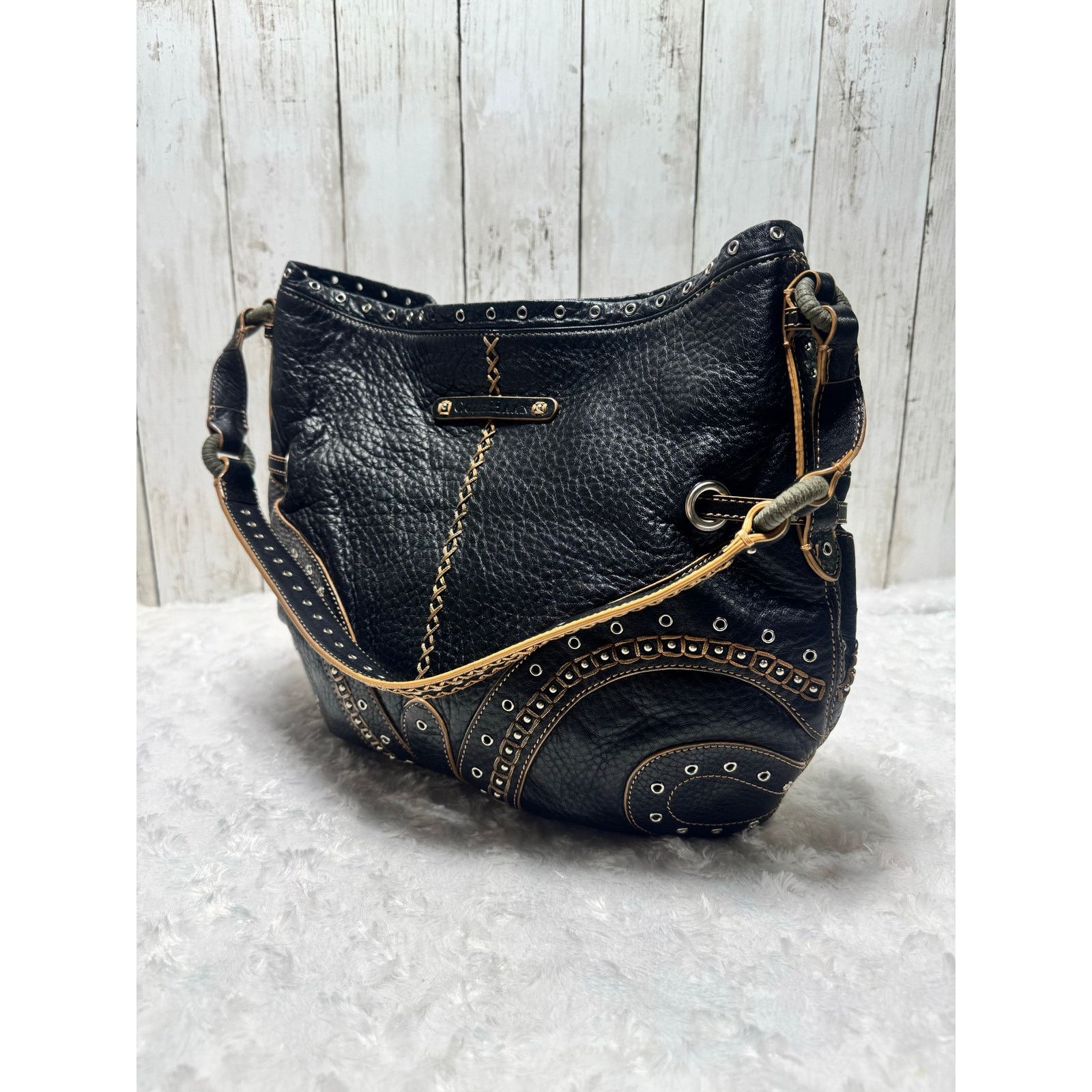 Cole Haan Authentic Louis Vuitton Alma Handbag Monogram Vernis SN4114 Size ONE SIZE - 7 Thumbnail