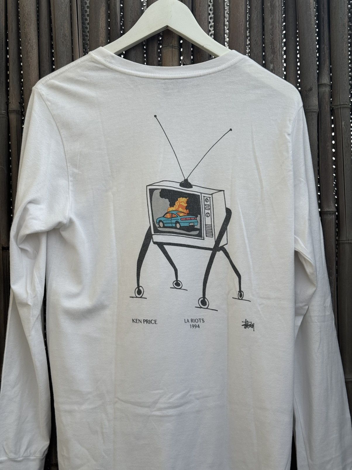 Stussy Stussy X Ken Price La Riots 1994 Rare Longsleeve Size US S / EU 44-46 / 1 - 6 Thumbnail