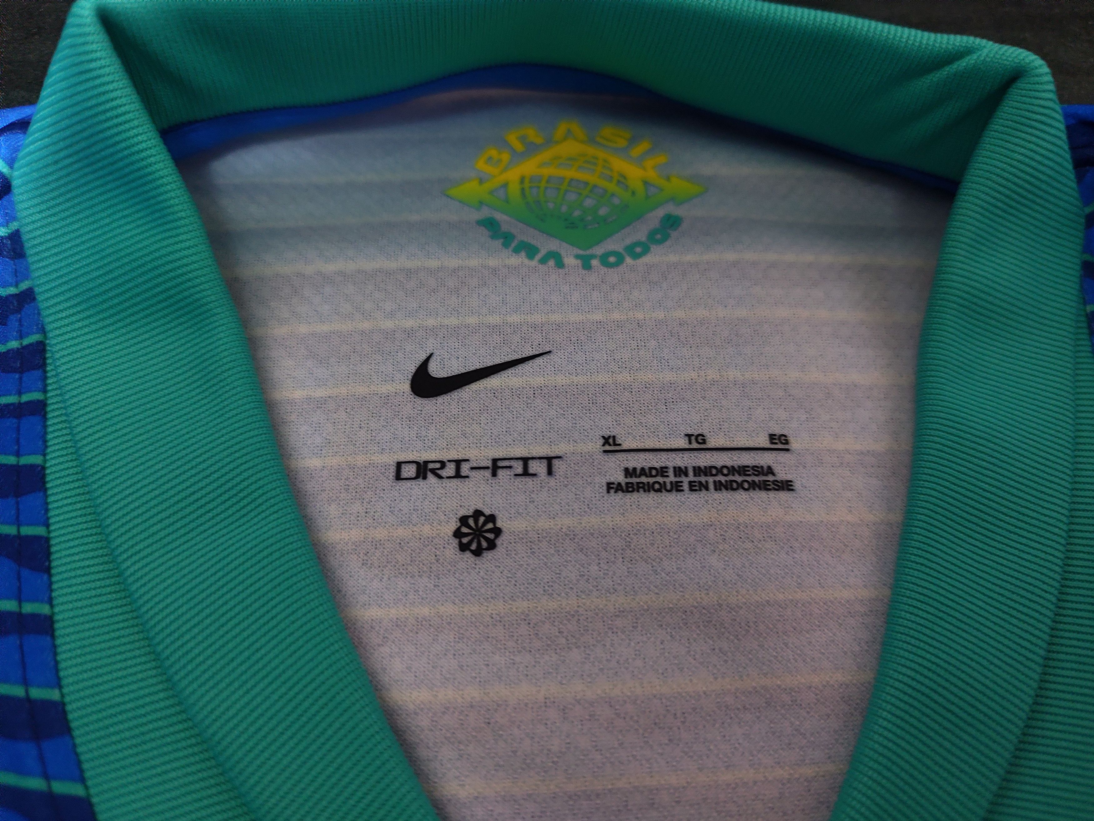 Nike Nike x Brazil 2024 Mario Zagallo #7 Vini Jr. Away Jersey Size US XL / EU 56 / 4 - 11 Thumbnail