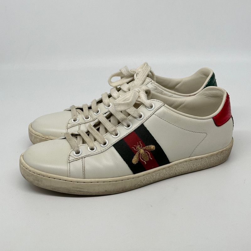 Gucci Gucci Ace Embroidered Fashion Sneakers 0079 Size US 5 / IT 35 - 1 Thumbnail