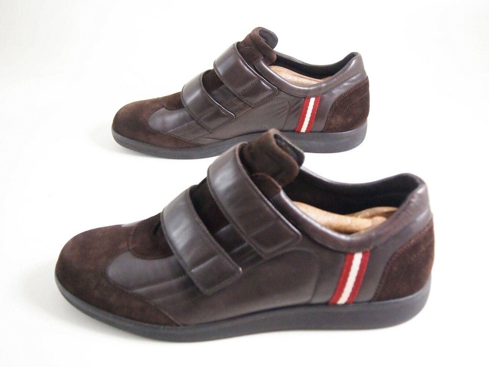 Bally Bally Navoz Sneakers Brown Leathe Suede EU 41.5 US 8.5 Size US 8.5 / EU 41-42 - 2 Thumbnail
