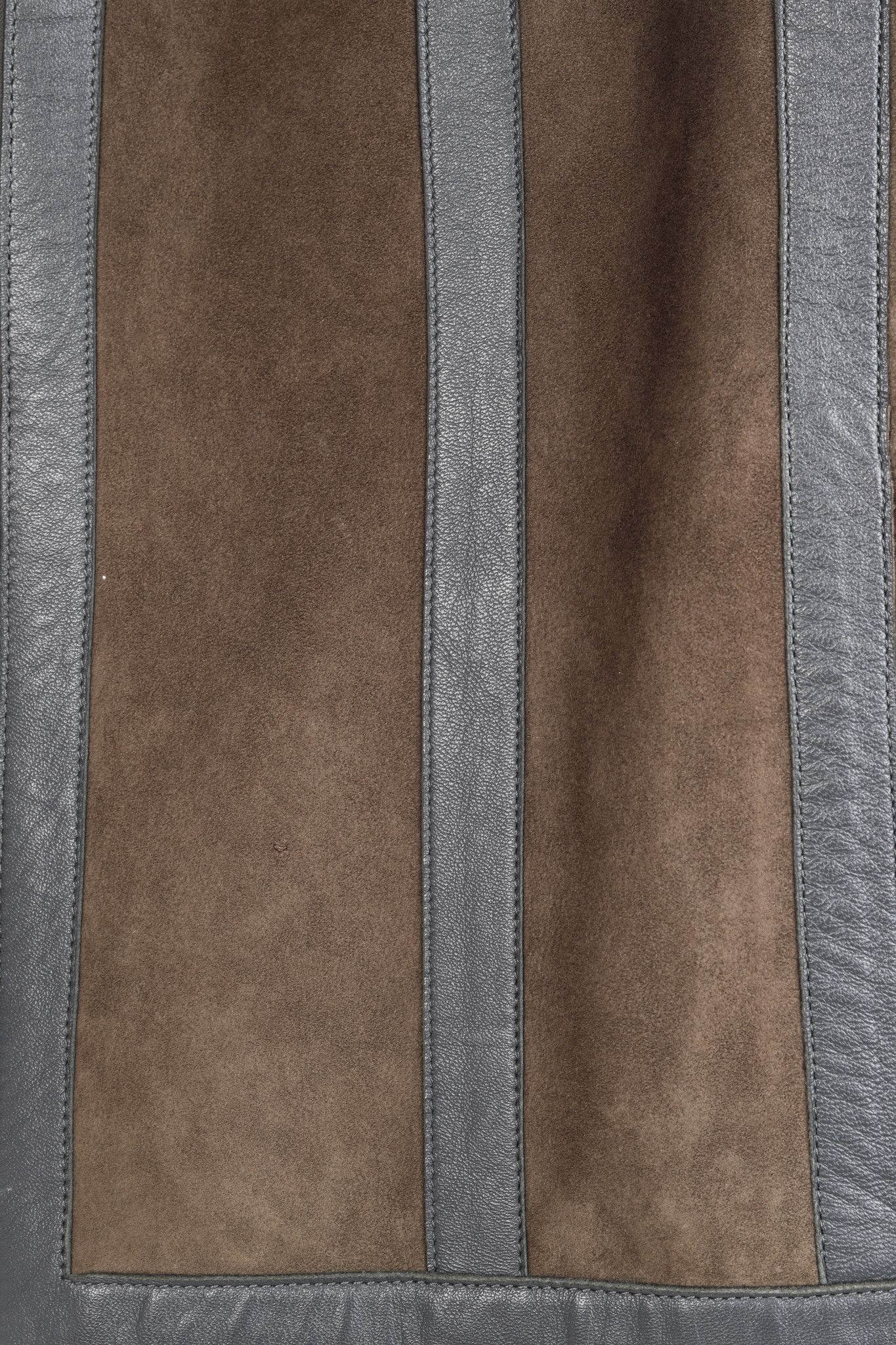 Akris Akris Taupe Grey Goat Panelled Jacket Size M / US 6-8 / IT 42-44 - 7 Thumbnail