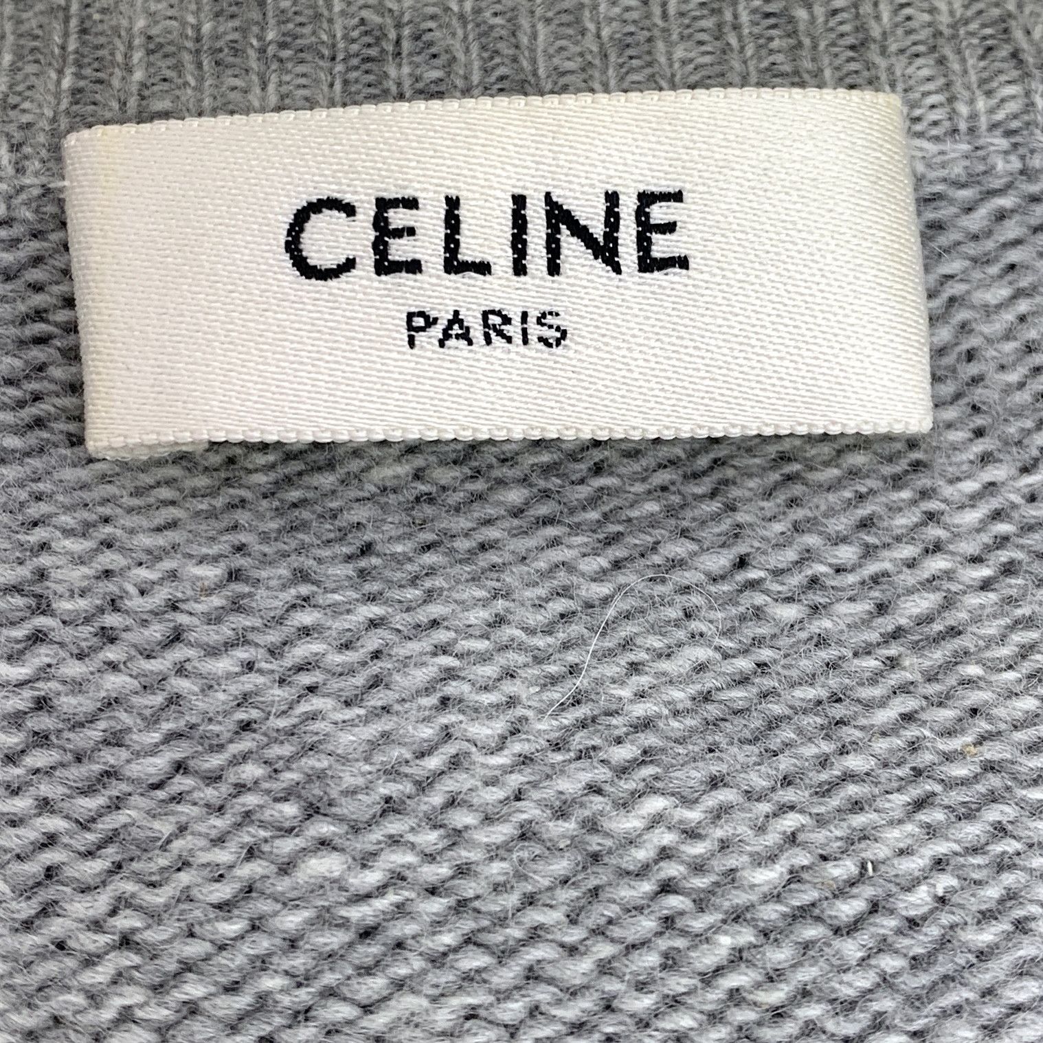 Celine Celine grey sleeve sweatshirt Size XS / US 0-2 / IT 36-38 - 3 Thumbnail