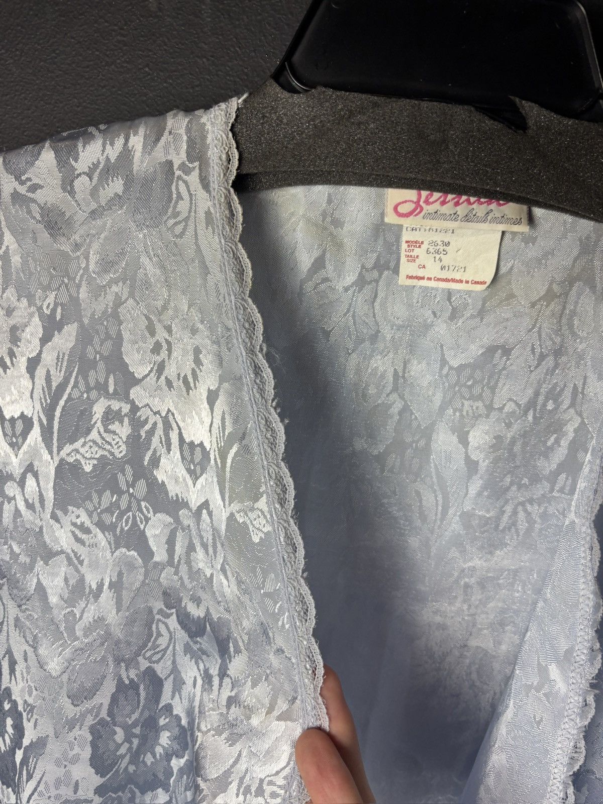 Vintage Y2K Vintage Slip Dress Sleep Set Shiny Satin Gown Lounge Two Size XL / US 12-14 / IT 48-50 - 8 Thumbnail