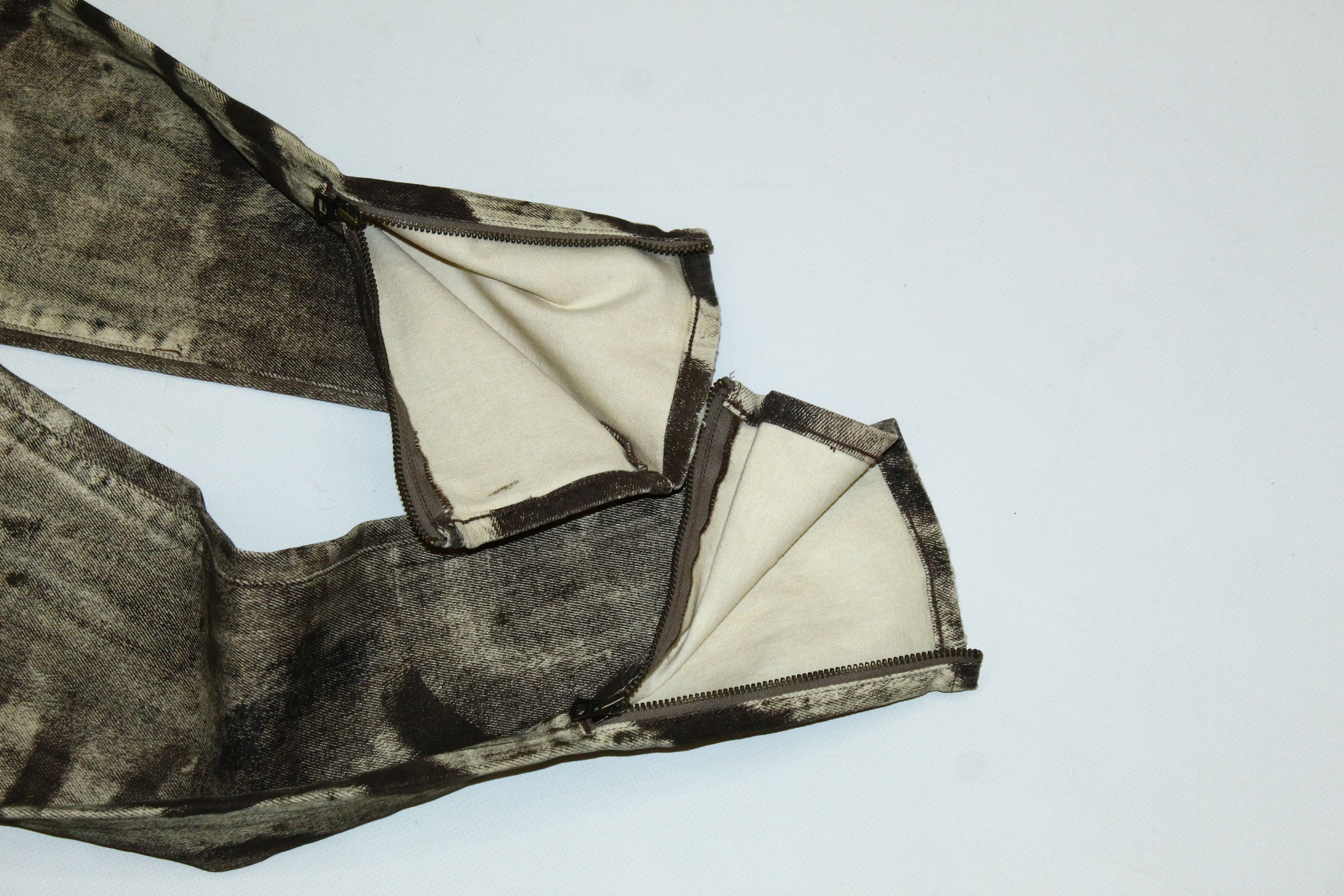Ralph Lauren Ralph Lauren Skinny Zipper Cuff Animal Print Coated Jeans Size 27" / US 4 / IT 40 - 9 Thumbnail