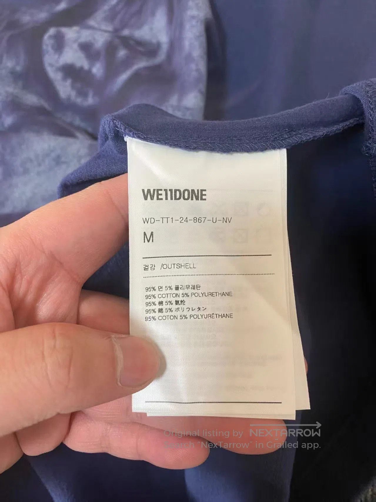 WE11DONE we11done Printed Frayed Crewneck Vest. Size US M / EU 48-50 / 2 - 3 Thumbnail
