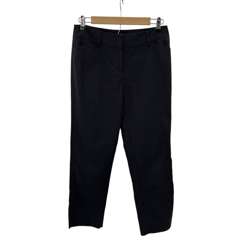White House Black Market White House Black Market Flat Front Mid-Rise Slim Ankle Pant Size 28" / US 6 / IT 42 - 1 Thumbnail