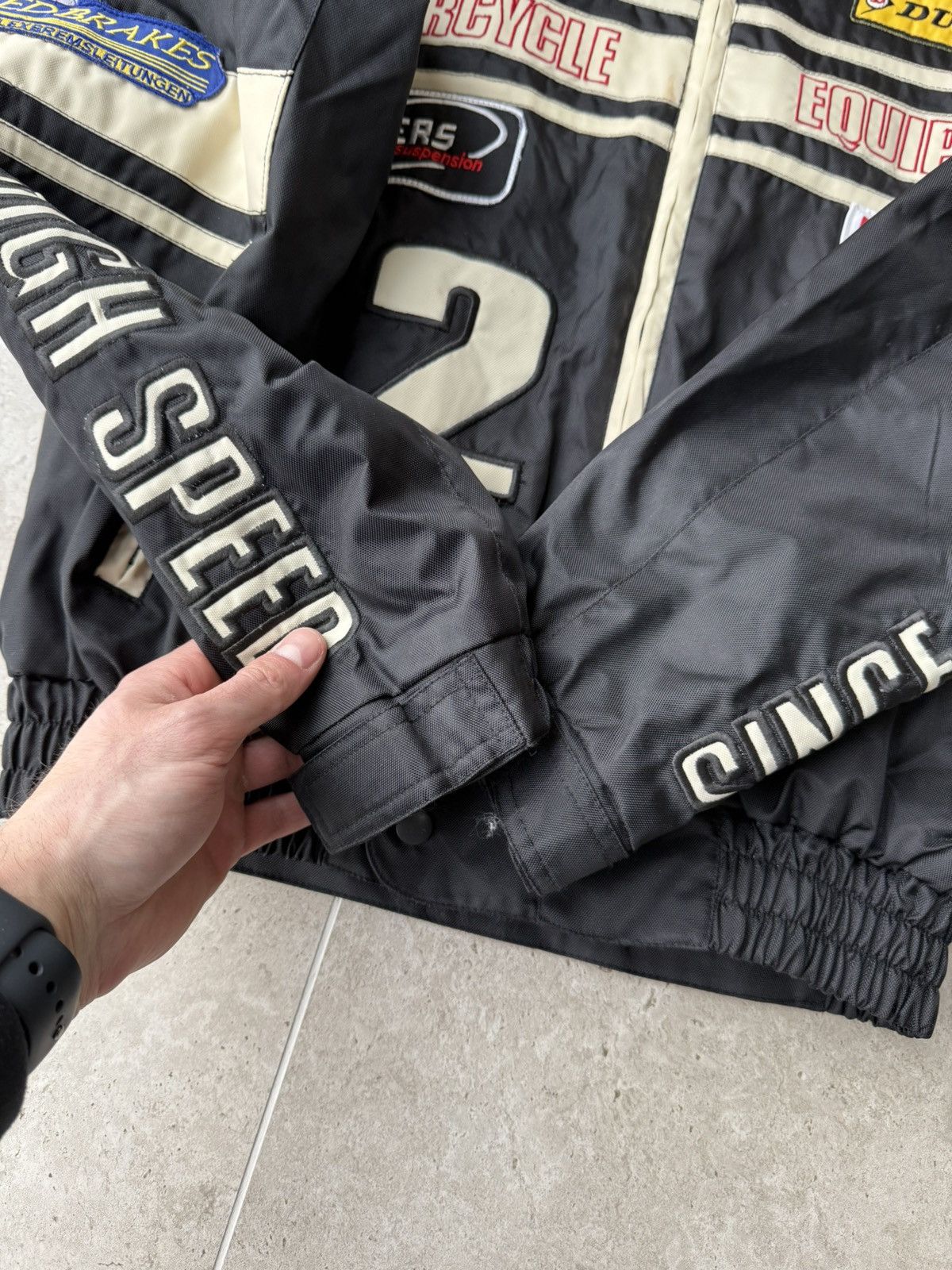 Japanese Brand Vintage High Speed Racing Team Moto Jacket Size US M / EU 48-50 / 2 - 3 Thumbnail
