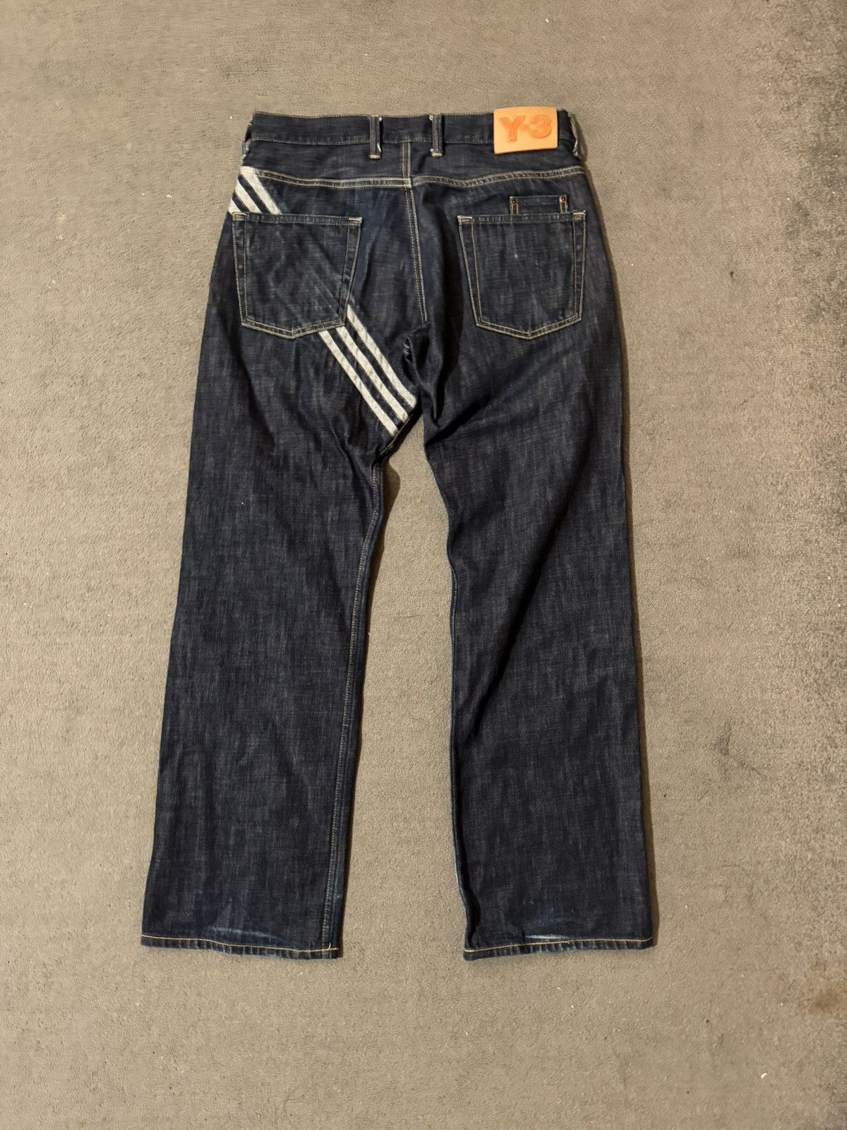 Y-3 Y-3 streak denim jeans Size US 32 / EU 48 - 2 Thumbnail