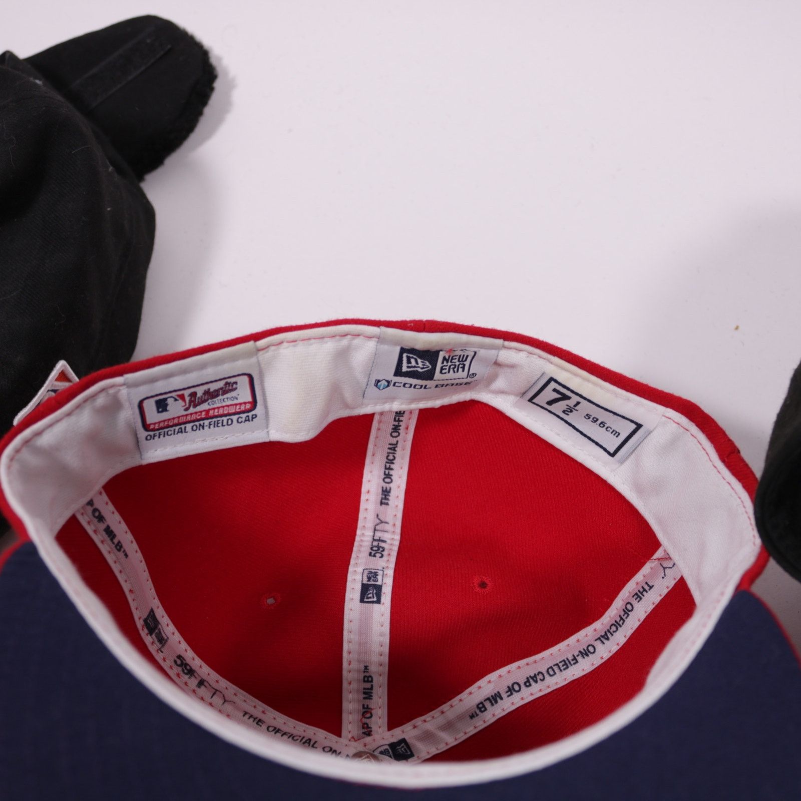 New Era 4x New York Mets Fitted Hats NY Blue Black Red New Era Size 38 - 12 Thumbnail