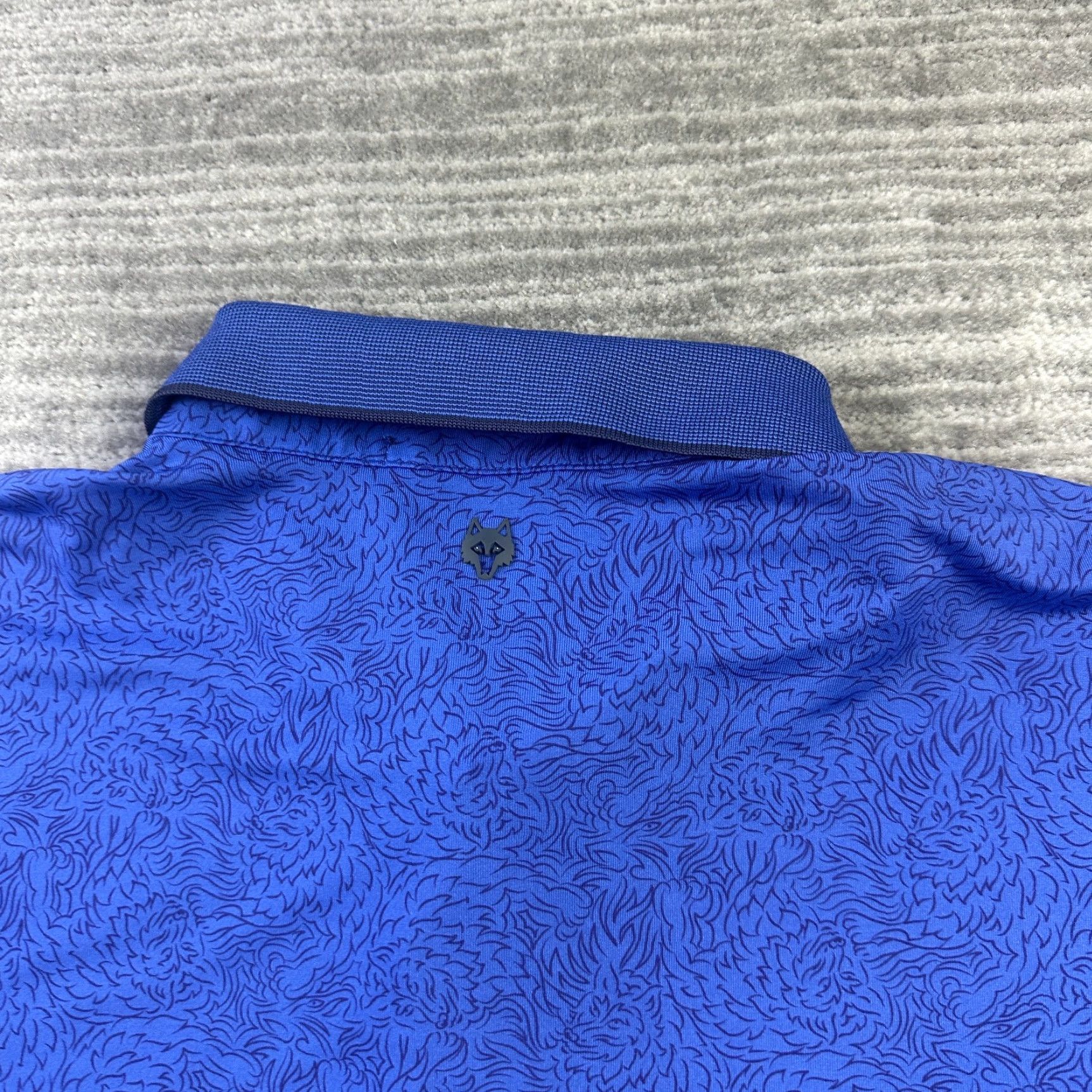 Vintage Greyson Polo Shirt Mens XL Blue Golf Performance Logo Short Sleeve Collared Button-Front Shirt Size US XL / EU 56 / 4 - 4 Thumbnail