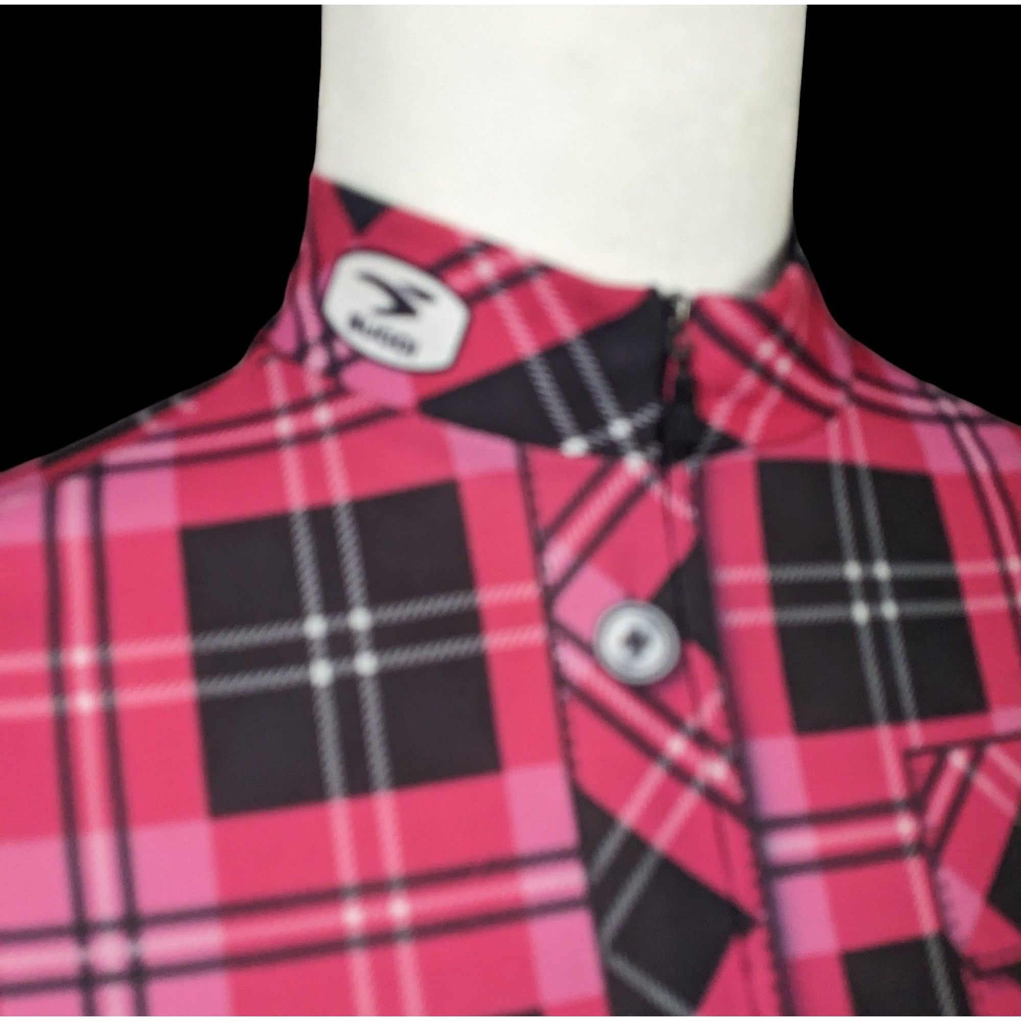 Other Sugoi Lumber Jane Pink And Black Plaid Cycling Jersey With P Size S / US 4 / IT 40 - 9 Thumbnail
