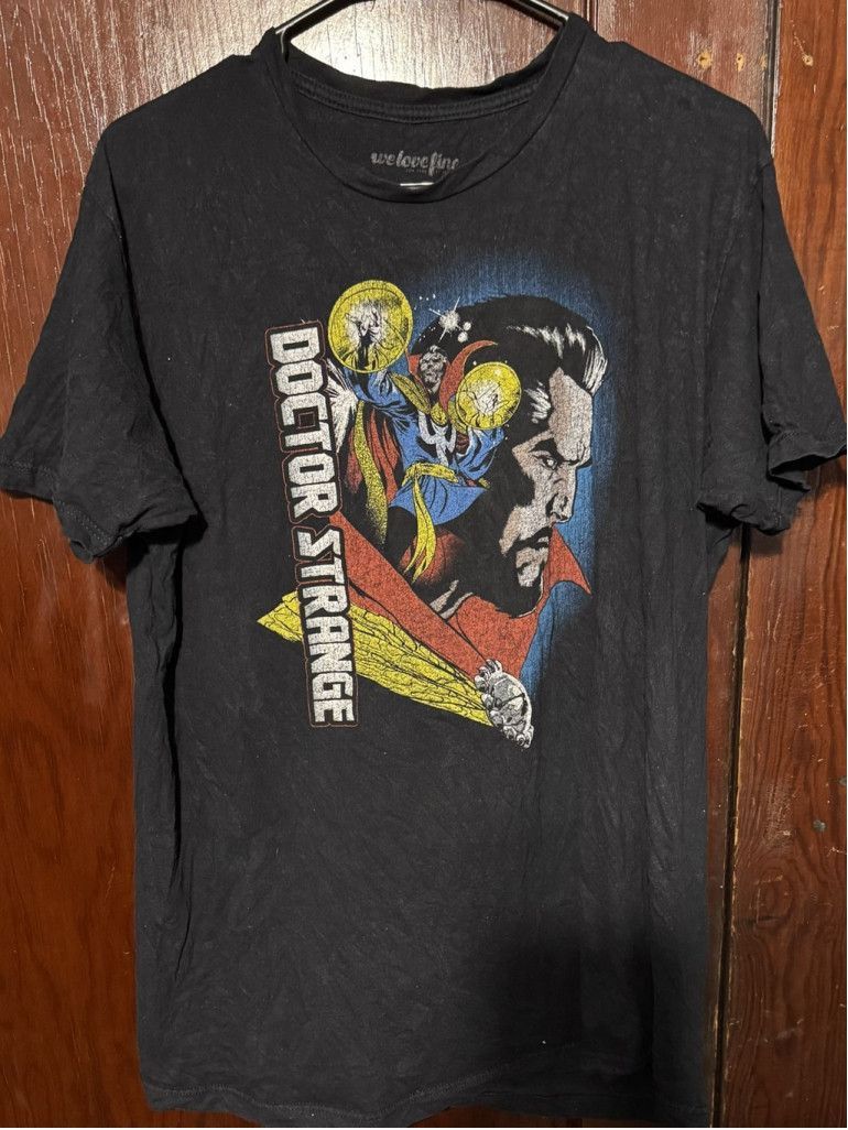 Marvel Comics Dr Strange Marvel Avengers T-shirt Black Comic Book Men Sz L Size US L / EU 52-54 / 3 - 1 Thumbnail