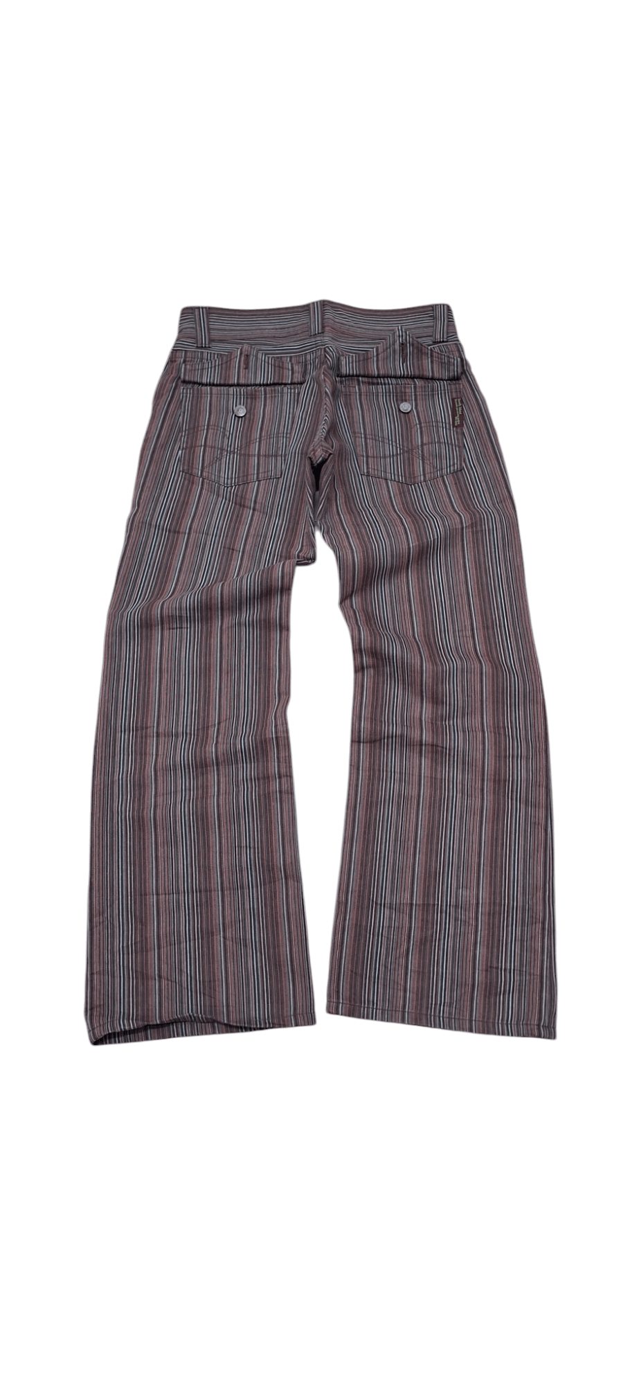20471120 × 5351 POUR LES HOMMES × Japanese Brand Vintage 291295 Homme Pinstripe Baggy Pants Size US 32 / EU 48 - 8 Thumbnail