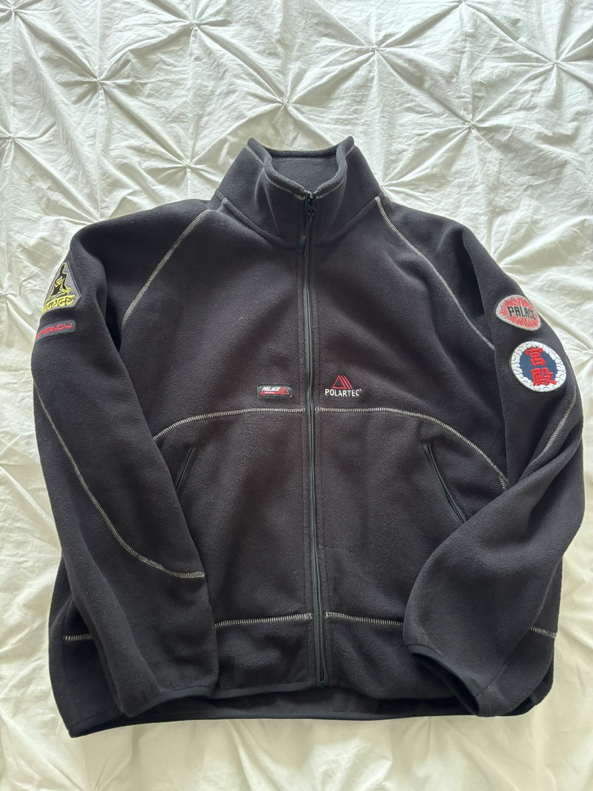 Palace Palace polartec full zip funnel | Grailed