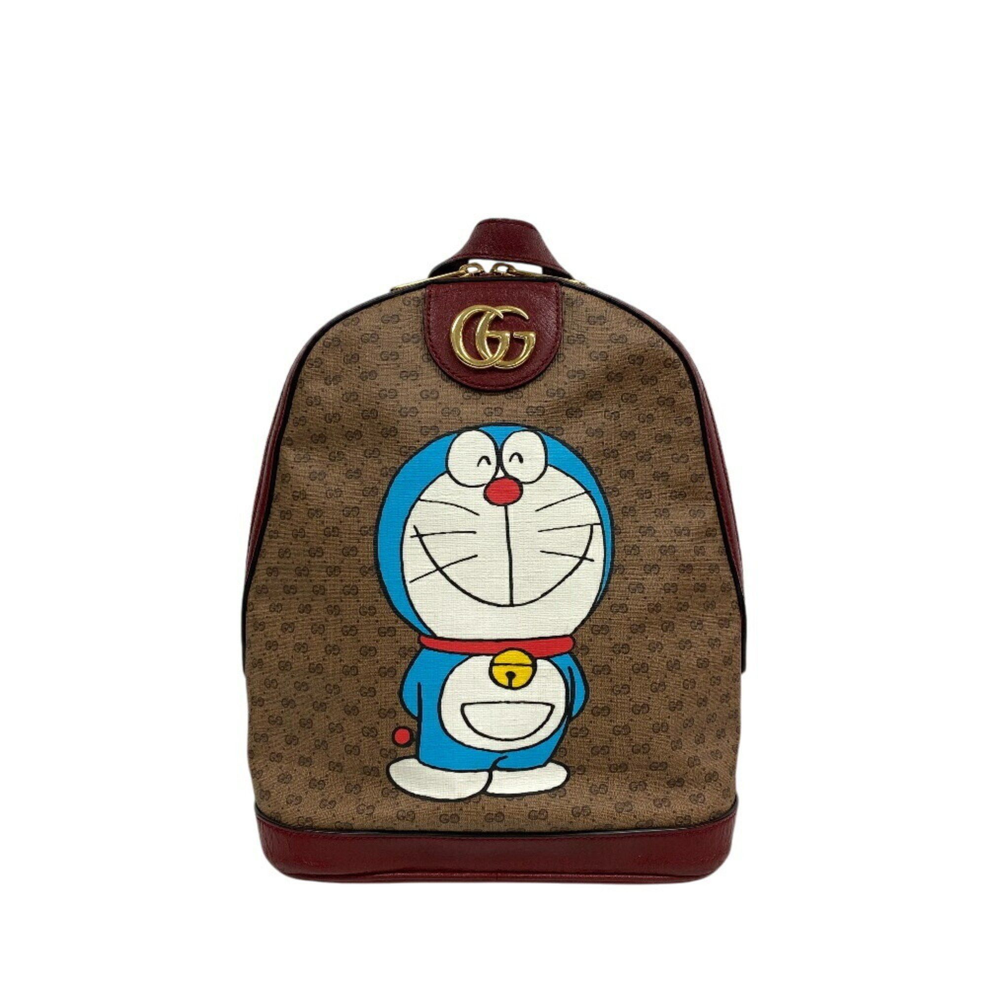 Gucci GUCCI 647816 GG Supreme Backpack/Daypack Bag Backpack Daypack Beige Women's Size ONE SIZE - 1 Thumbnail