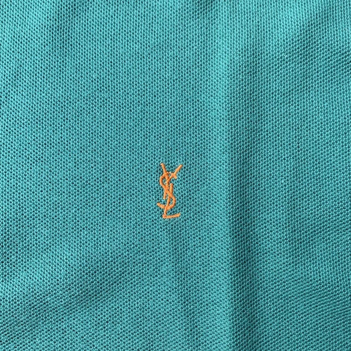 Yves Saint Laurent Vintage YvesSaintlaurent Polo Shirt Size US L / EU 52-54 / 3 - 4 Thumbnail