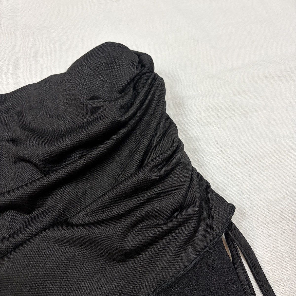 Shein Black SHEIN ruched flare leggings Size 24" / US 00 / IT 34 - 4 Thumbnail