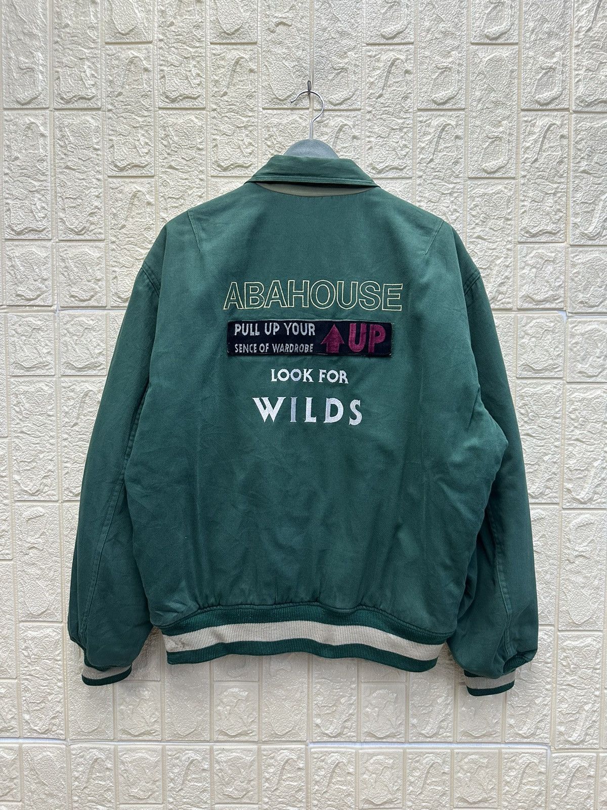 ABAHOUSE Vintage Abahouse Riversible Bomber Jacket MJ55 Size US M / EU 48-50 / 2 - 3 Thumbnail