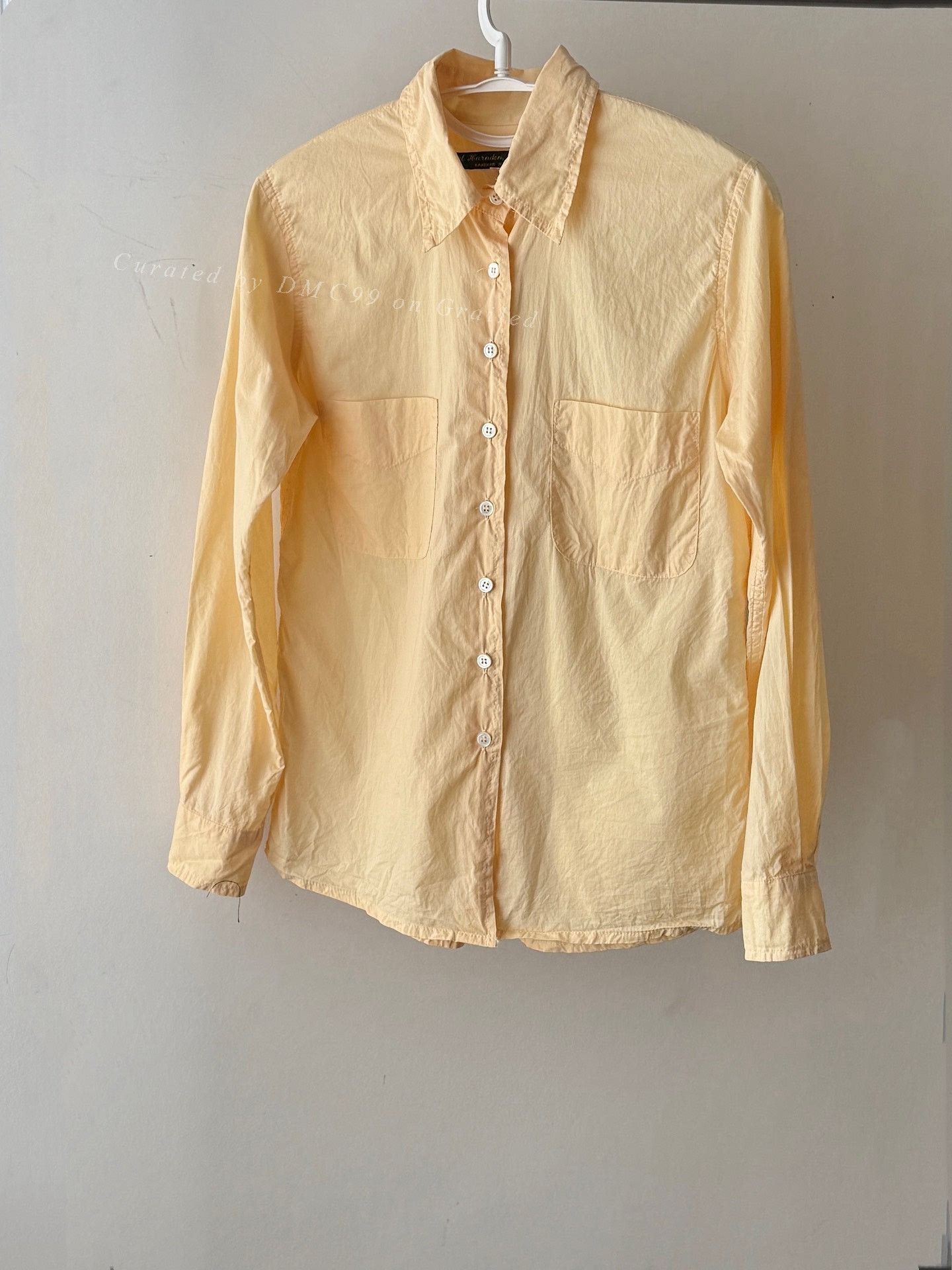 Paul Harnden Shoemakers Off-White Grandpa Shirt | S (EU46-48