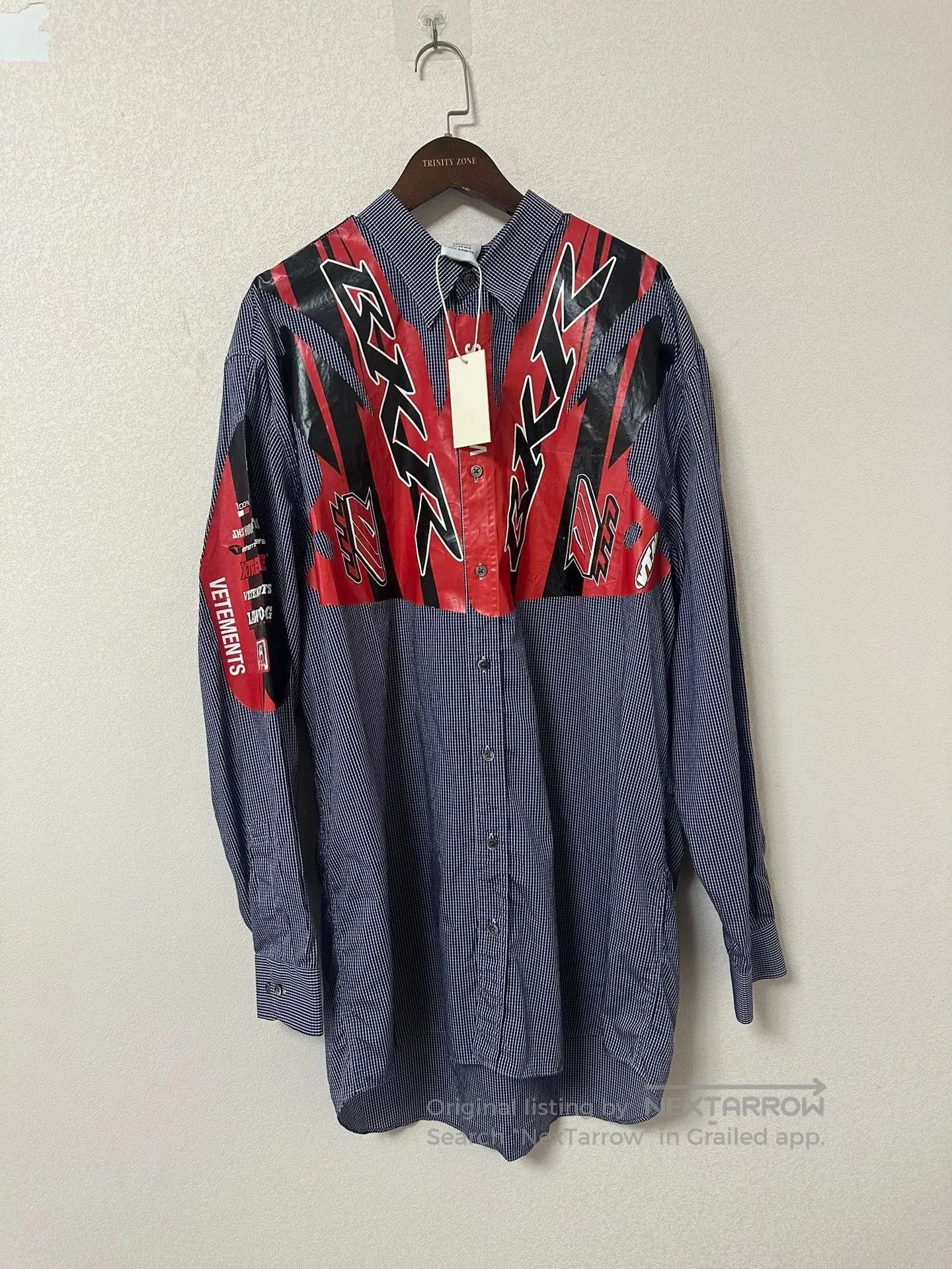 Vetements Vetements Racing Graphic Shirt Size M. Size US M / EU 48-50 / 2 - 1 Thumbnail