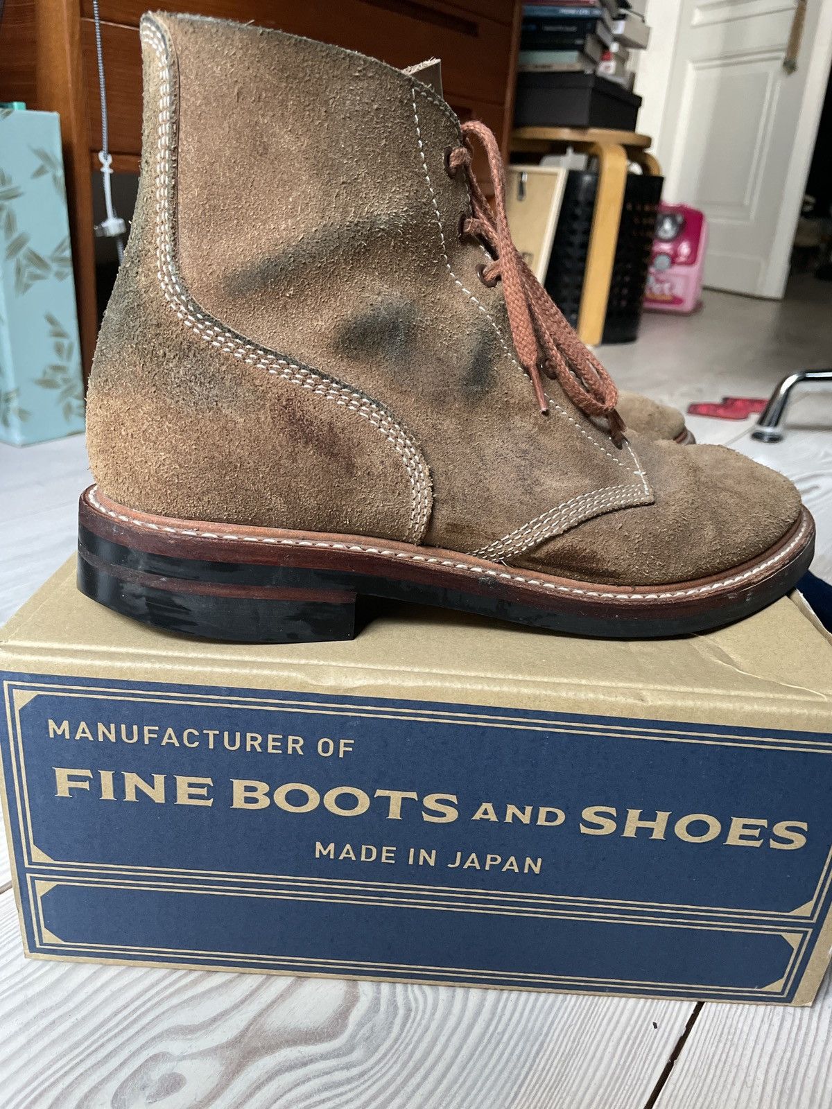 John Lofgren M-43 Service Boots - Natural CXL Roughout Size US 9.5 / EU 42-43 - 5 Thumbnail