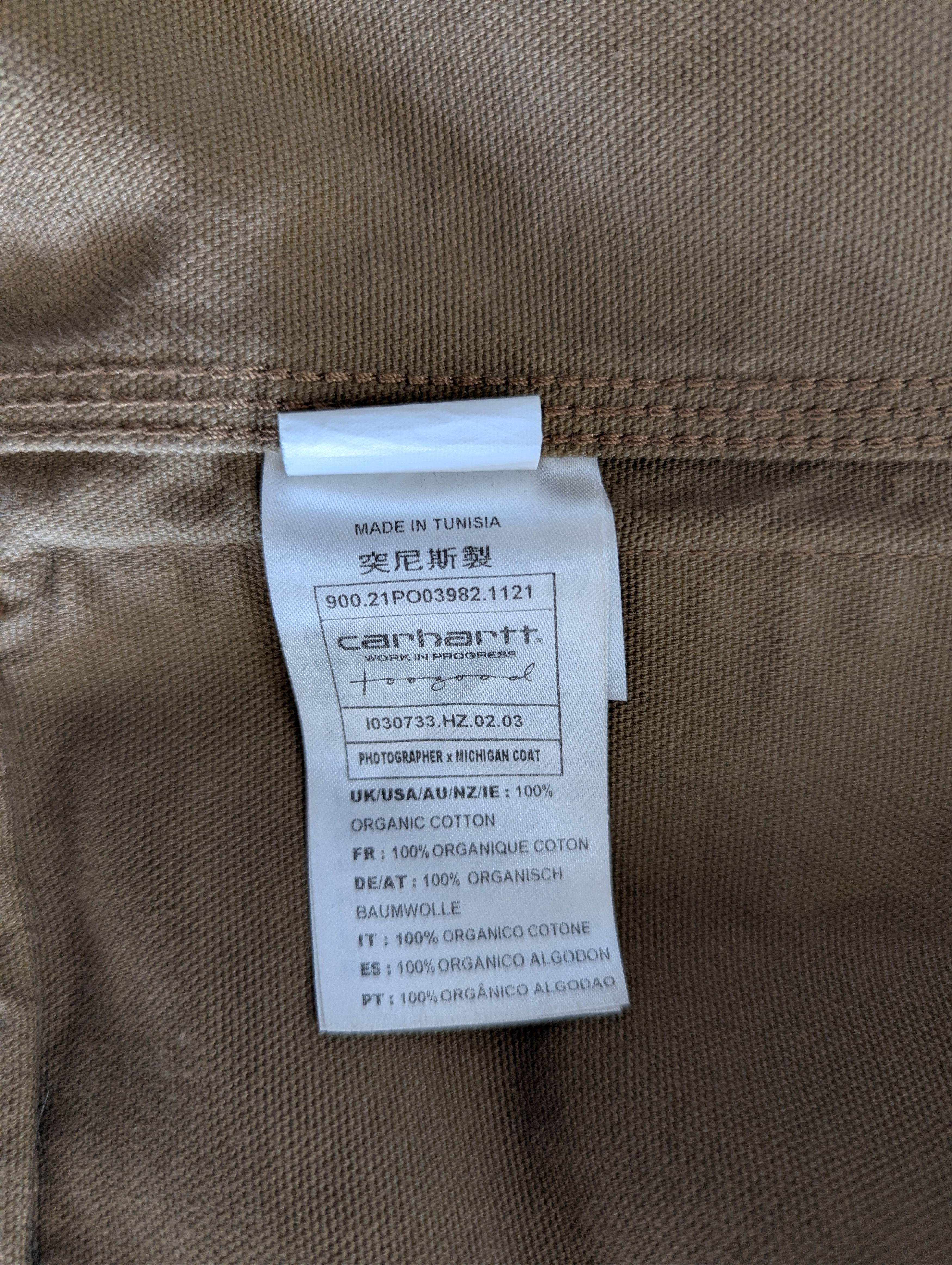 Carhartt Wip (x Toogood) Michigan Photographer Jacket - Rare! Size US M / EU 48-50 / 2 - 17 Thumbnail
