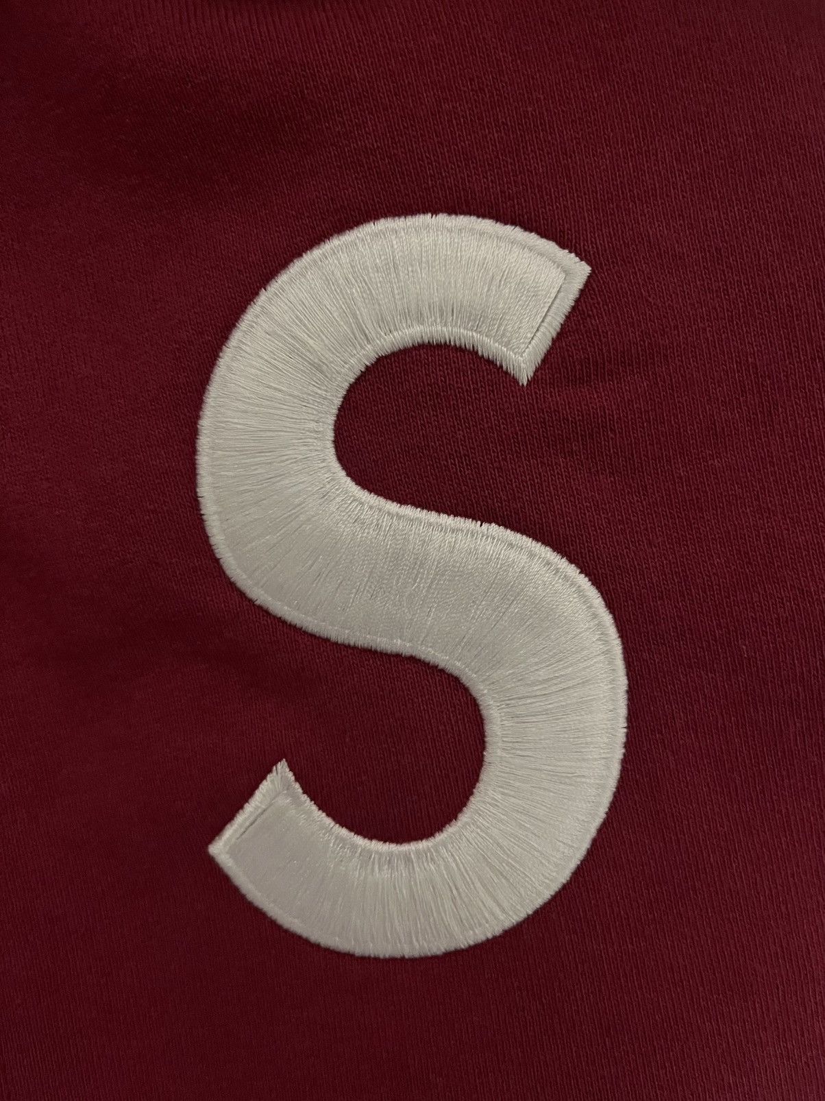 Supreme Supreme - S Logo Zip Up Hooded Sweatshirt 'Raspberry' Size US M / EU 48-50 / 2 - 2 Thumbnail