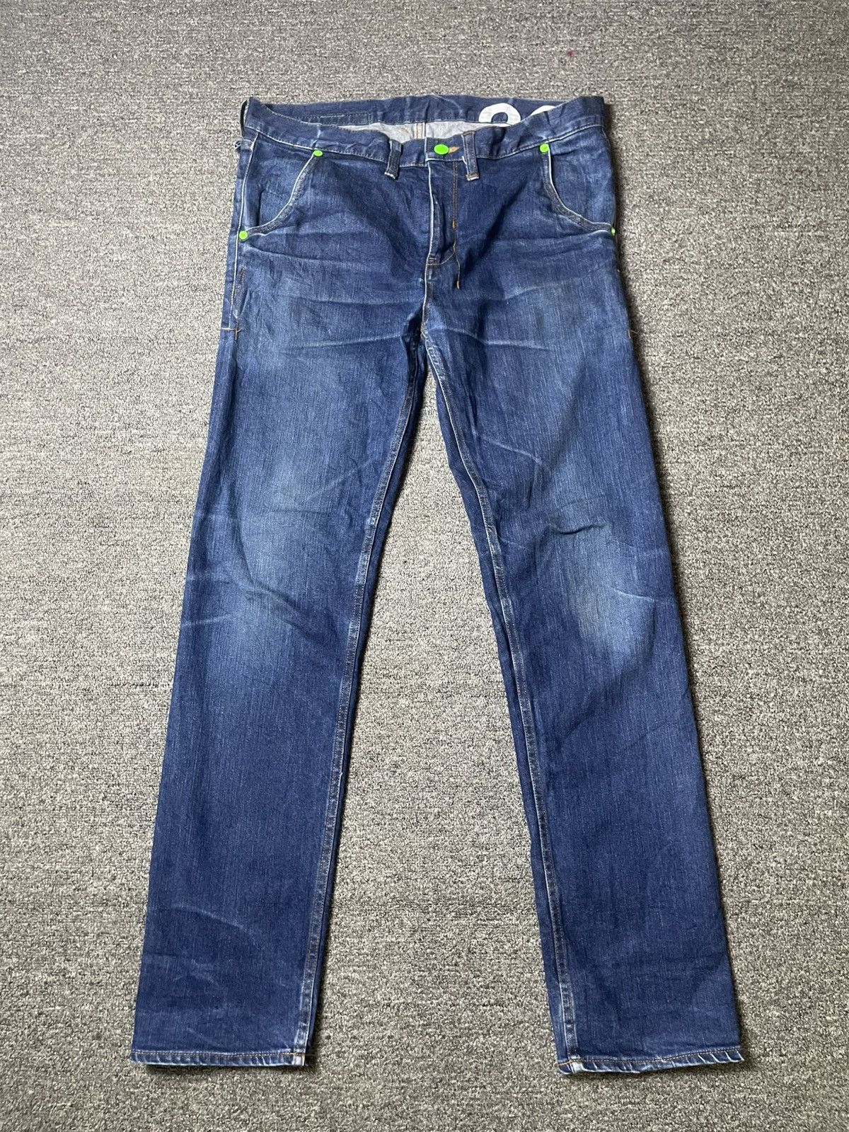 Japanese Brand × Vintage MACKDADDY Brand Distressed Denim Jeans (111) Size US 34 / EU 50 - 1 Thumbnail