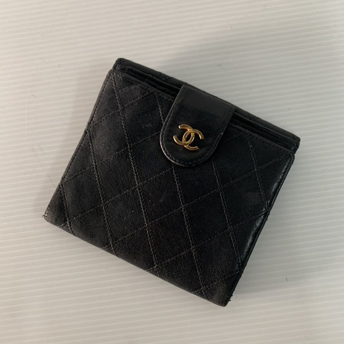Chanel Chanel Vintage Leather Wallet Size ONE SIZE - 3 Thumbnail