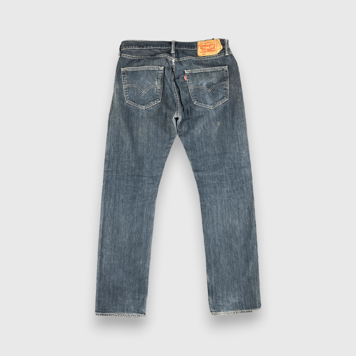 Levi's Vintage Faded Black Levis 501 Jeans-J2646 Size US 33 - 2 Thumbnail
