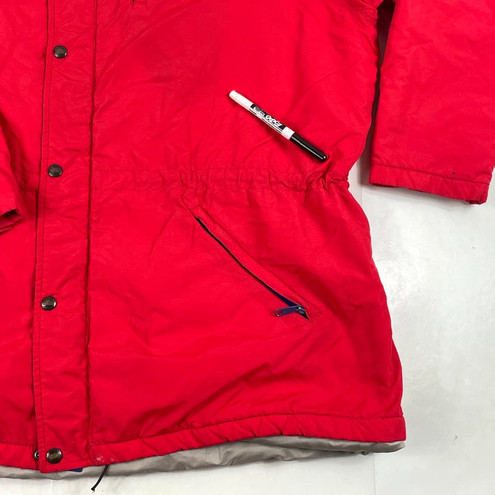 Vintage VINTAGE L.L. Bean Jacket Mens 2XL Parka Red Penobscot 90s Parka Wind-Resistant Water-Resistant Insulated Full Zip NA Size US XXL / EU 58 / 5 - 4 Thumbnail