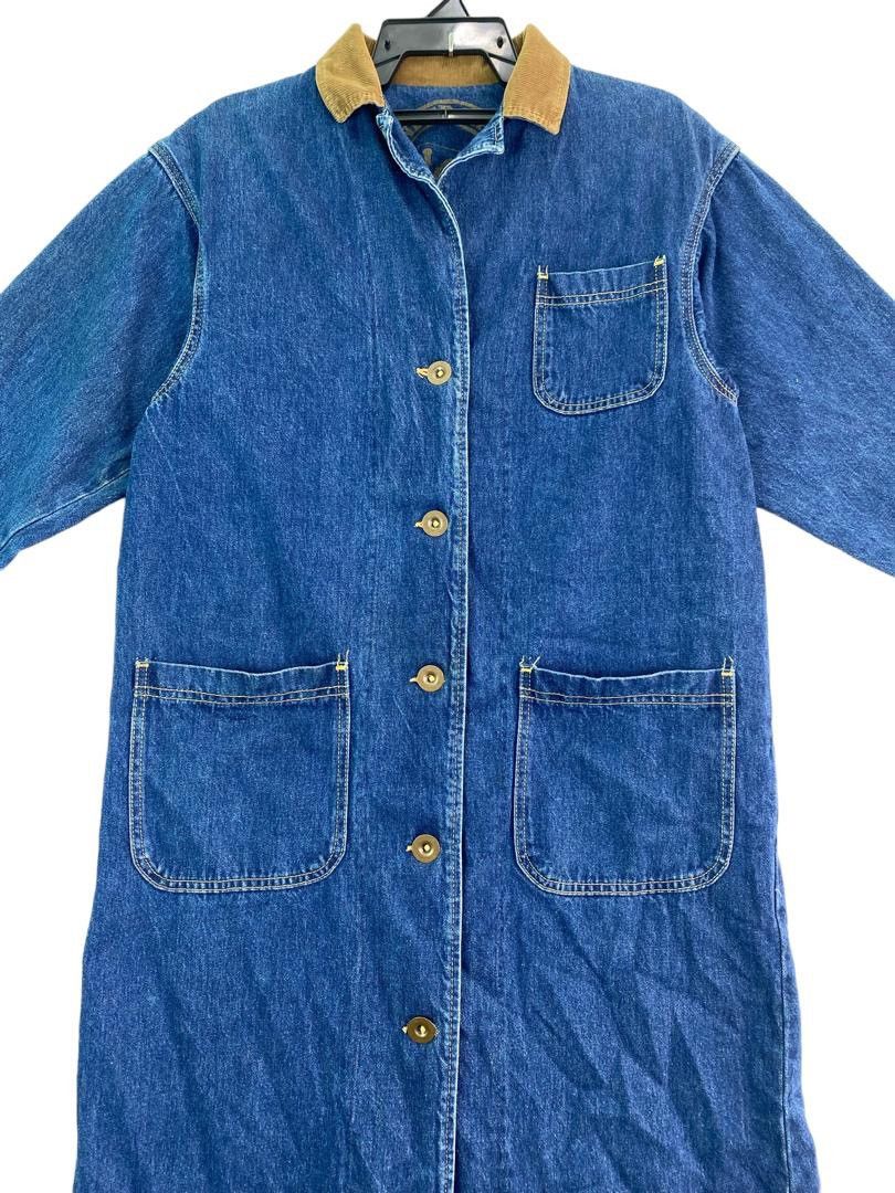Lee × Vintage Vtg rare 70s Lee denim coat jacket union made workwear Size US S / EU 44-46 / 1 - 3 Thumbnail