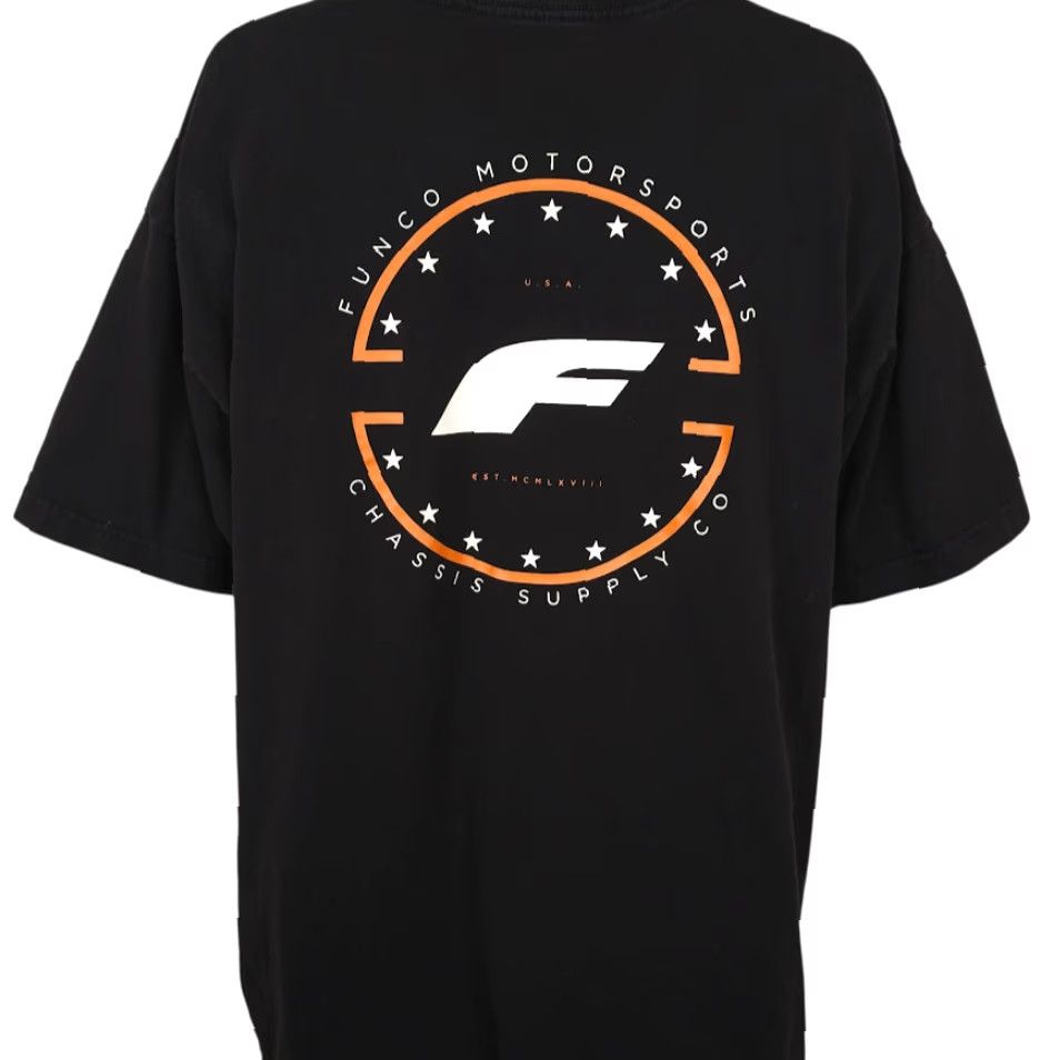Vintage Funco Motorsports T Shirt Mens 3XL Black Off Roading Sand Car Made In USA Shirt T-Shirt Mens Black 3XL Motorsports Funco Size US XXL / EU 58 / 5 - 4 Thumbnail