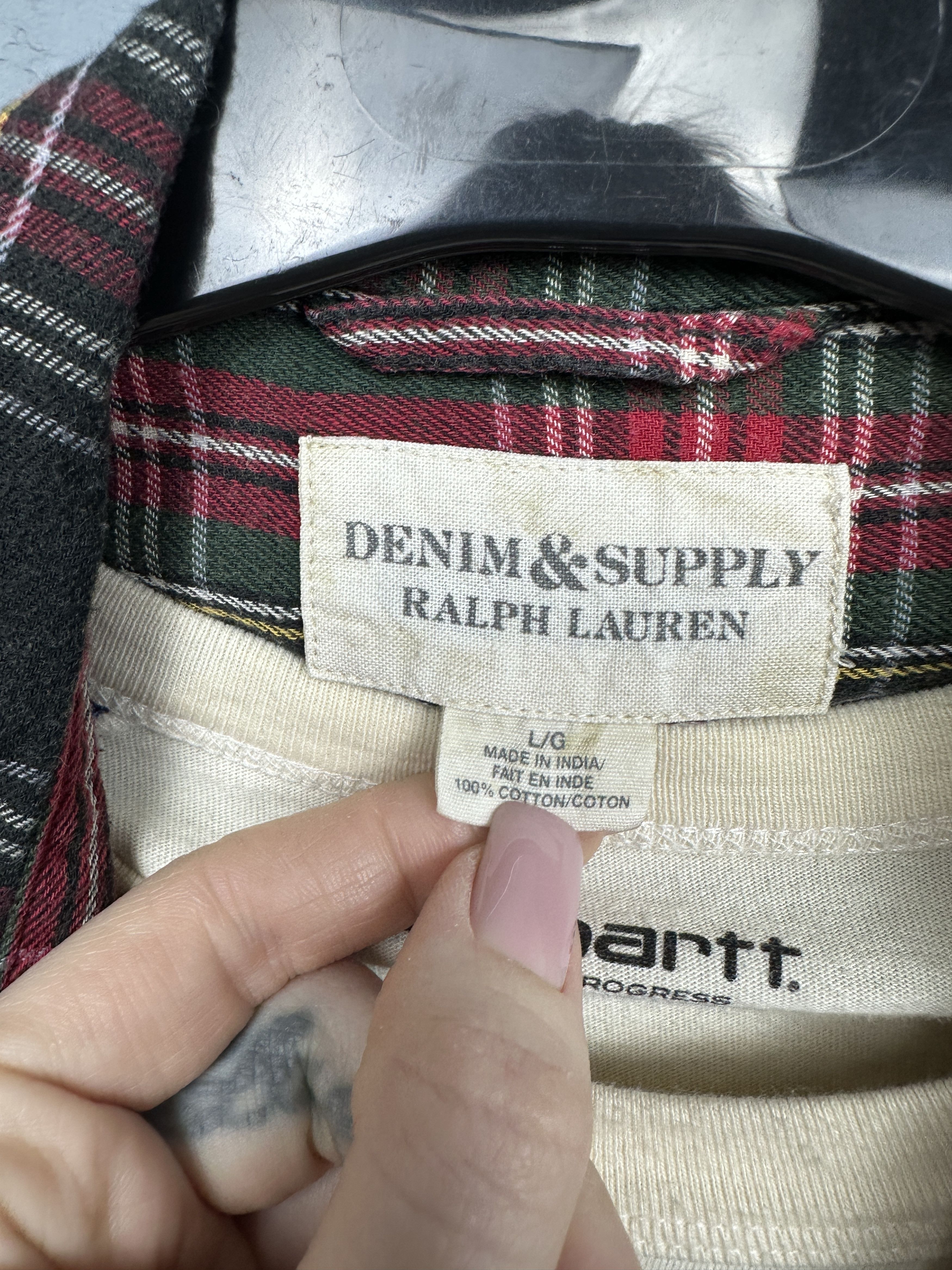 Denim & Supply Ralph Lauren Denim And Supply Ralph Lauren Flannel Shirt Size US L / EU 52-54 / 3 - 4 Thumbnail