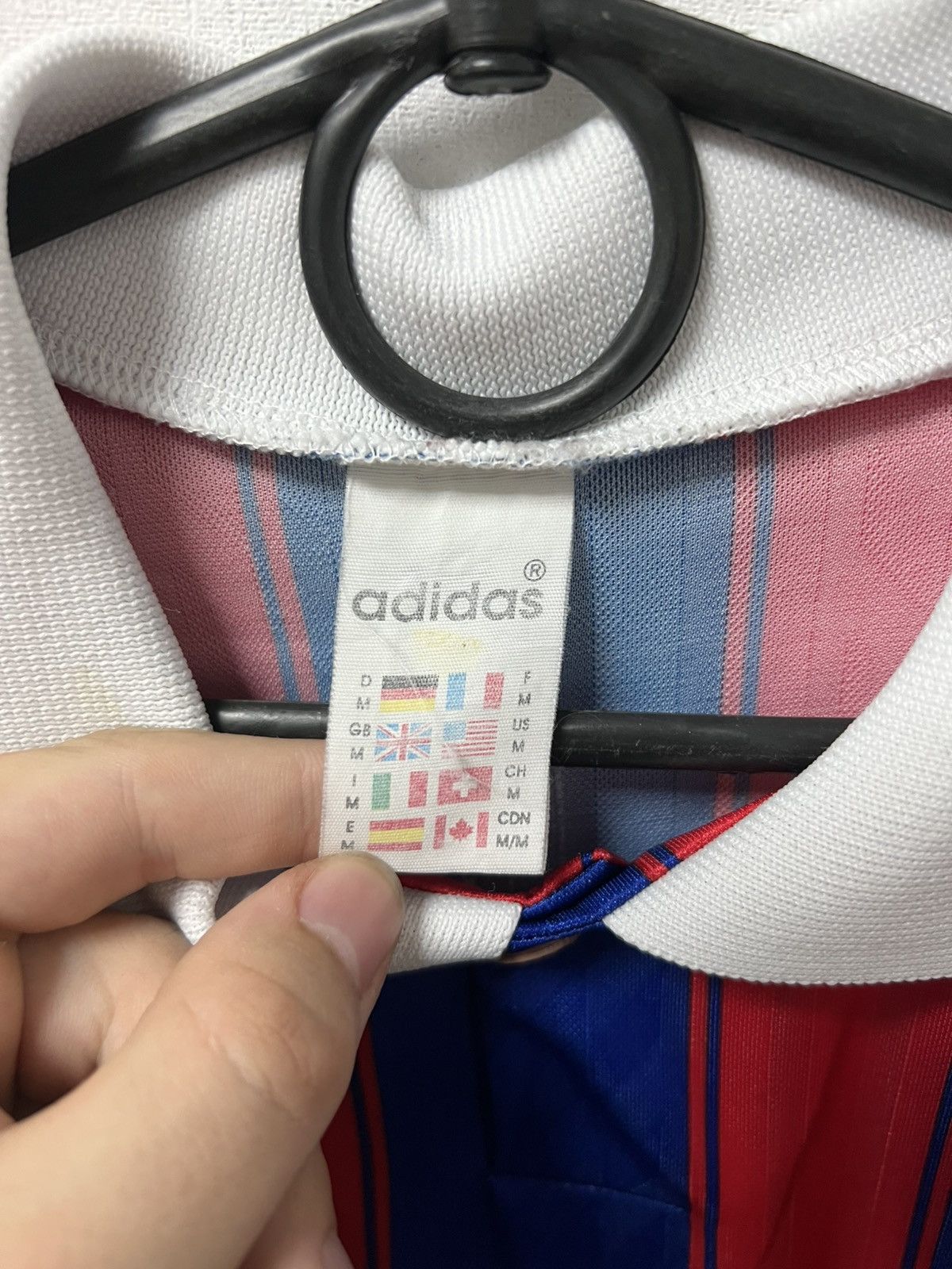 Adidas Adidas Bayern Munich 1995 1997 home soccer jersey football Size US M / EU 48-50 / 2 - 5 Thumbnail