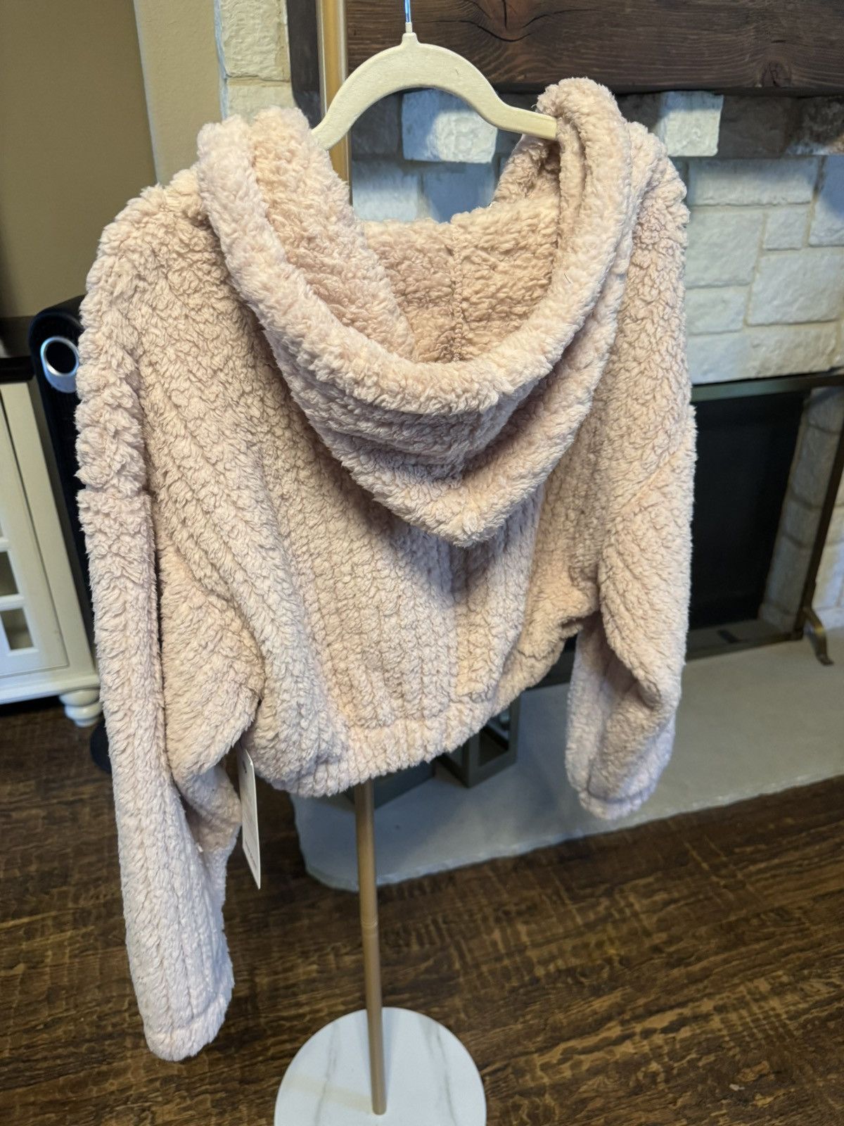 Other Love Poem cropped sherpa hoodie Size M / US 6-8 / IT 42-44 - 5 Thumbnail