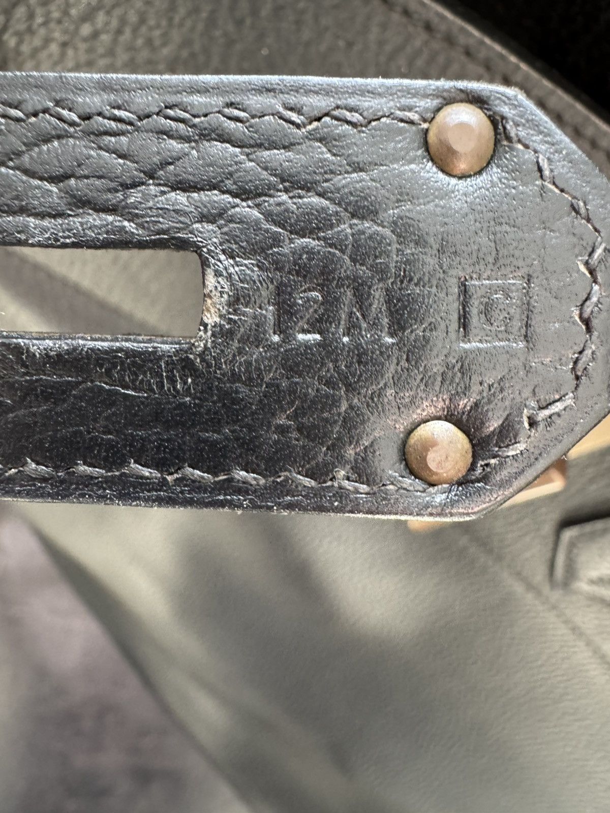 Hermes Black Togo Hermès Birkin Haut à Courroies 55 Size ONE SIZE - 19 Thumbnail