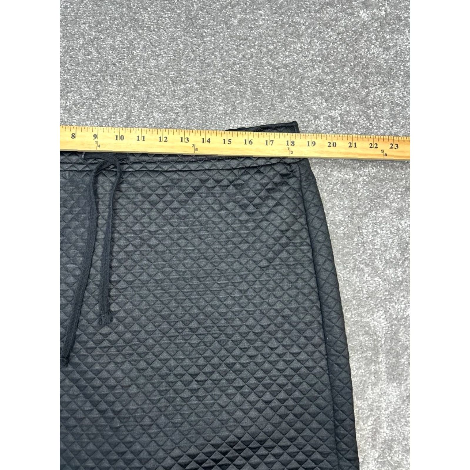 Fabletics Fabletics Skirt Womens XL Black Drawstring Pockets Mini Short Beac h Walking Casual Travel Size 40" / US 18 - 5 Thumbnail