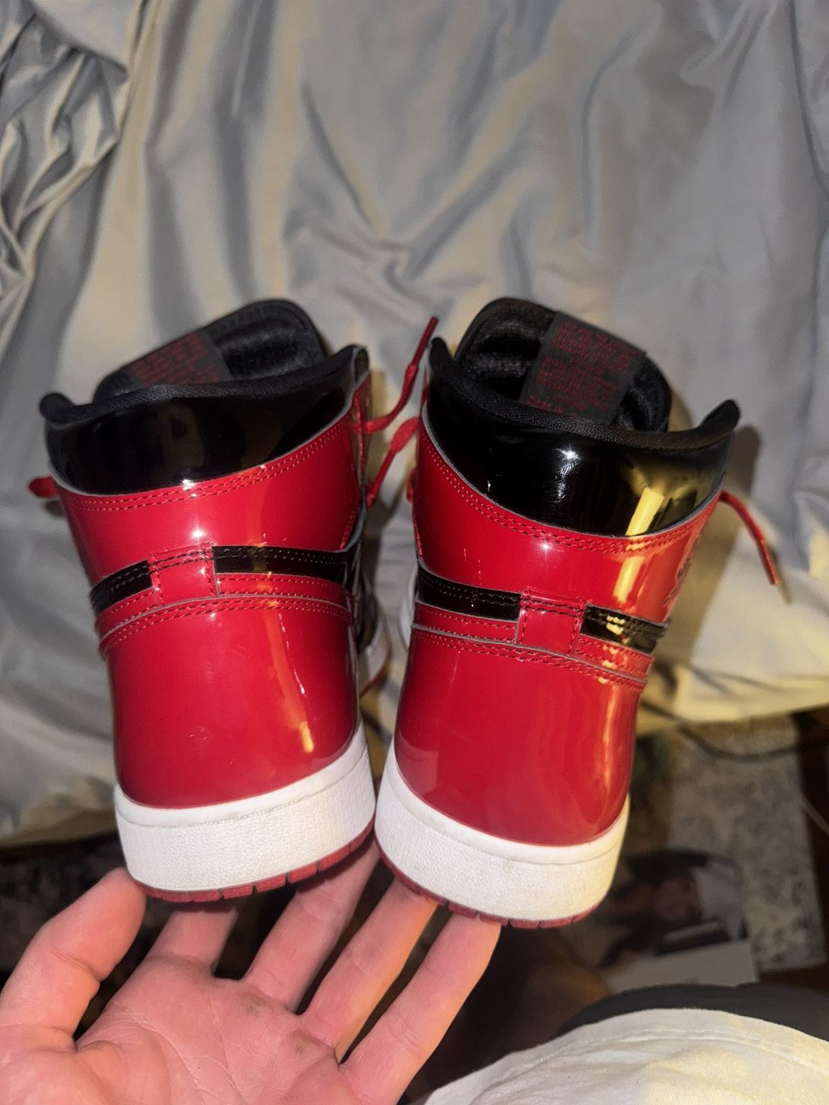 Jordan Brand Jordan 1 Patent Bred Size US 11 / EU 44 - 9 Thumbnail