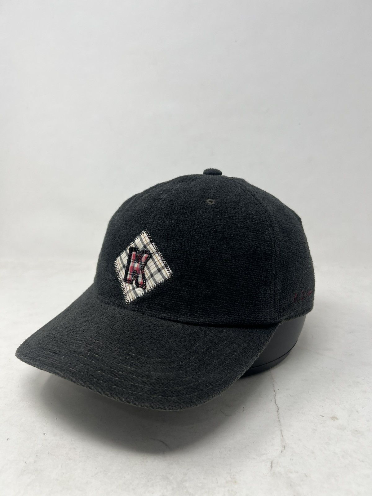 Karl Helmut Karl Helmut Plaid Patchwork Fitted Hat Cap Size ONE SIZE - 2 Thumbnail